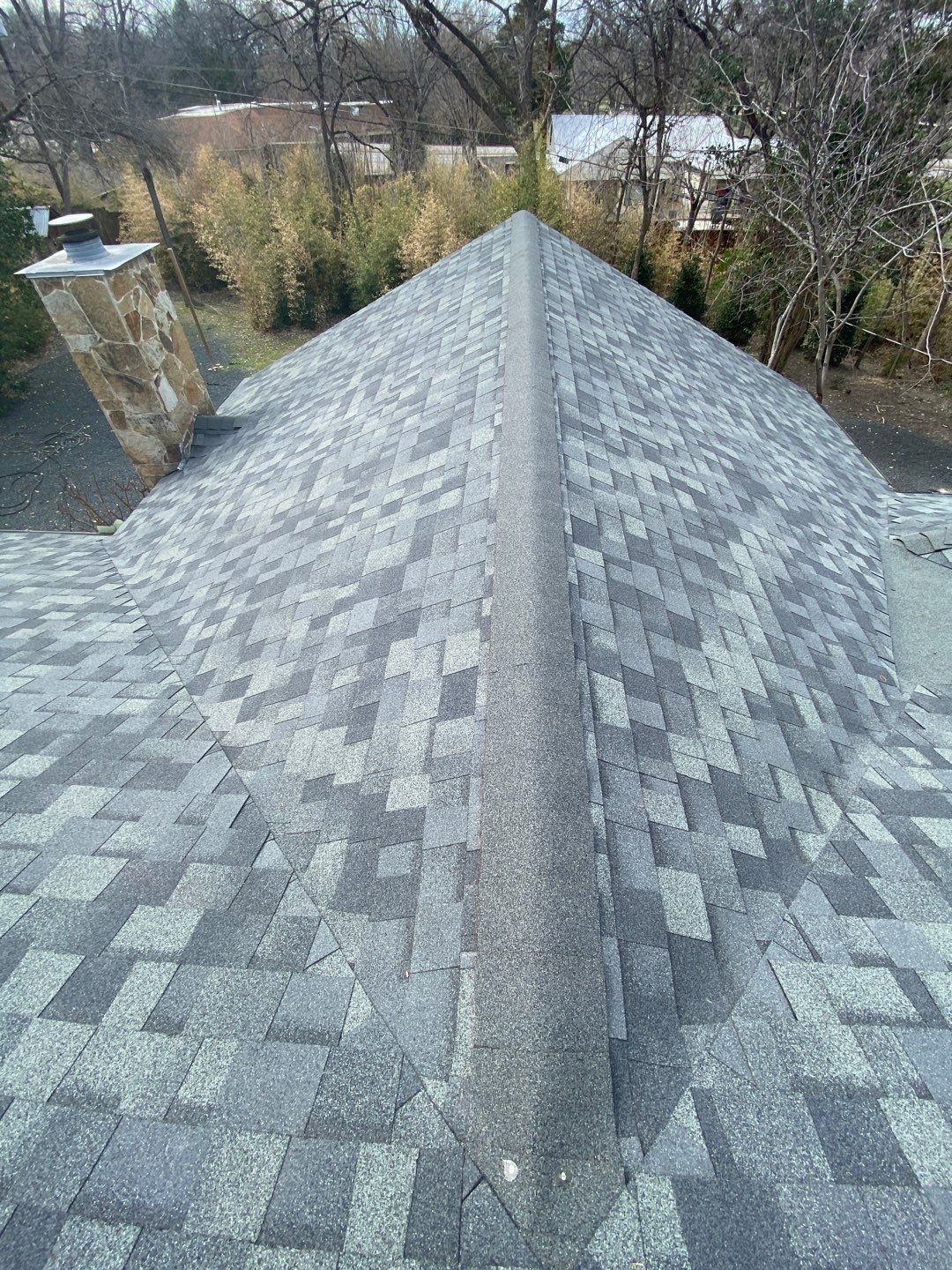 East Dallas Roof Replacement with Owens Corning Duration Shingles by Bert Roofing Inc