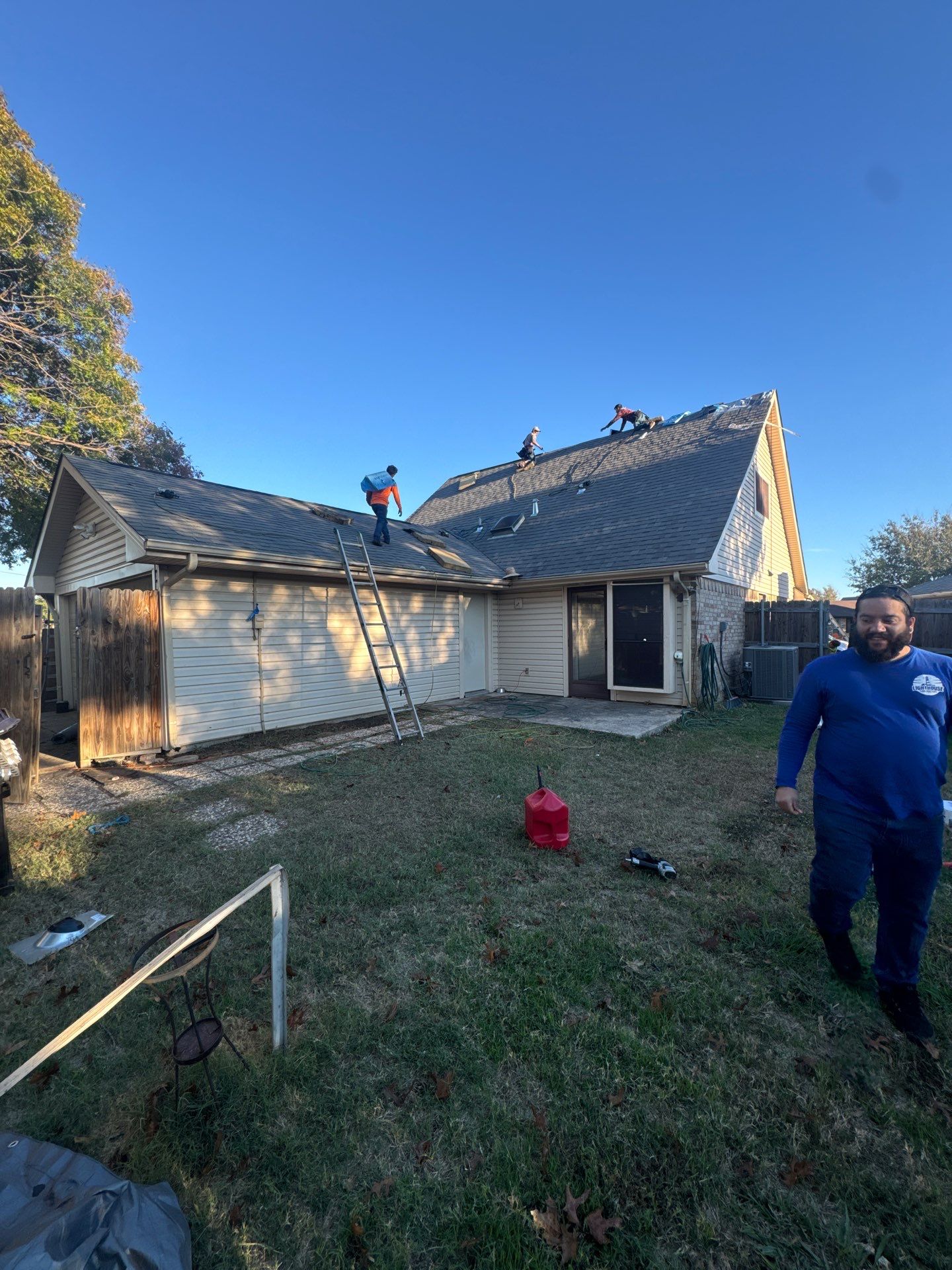 Roof in Dallas by Lighthouse Contractors
