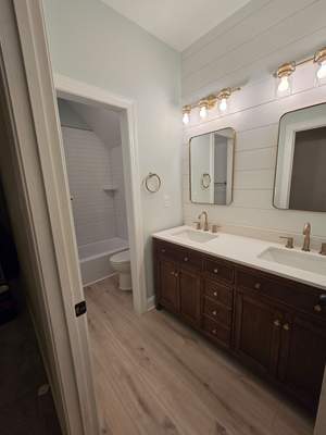 Bathroom Upgrade using Ship Lap