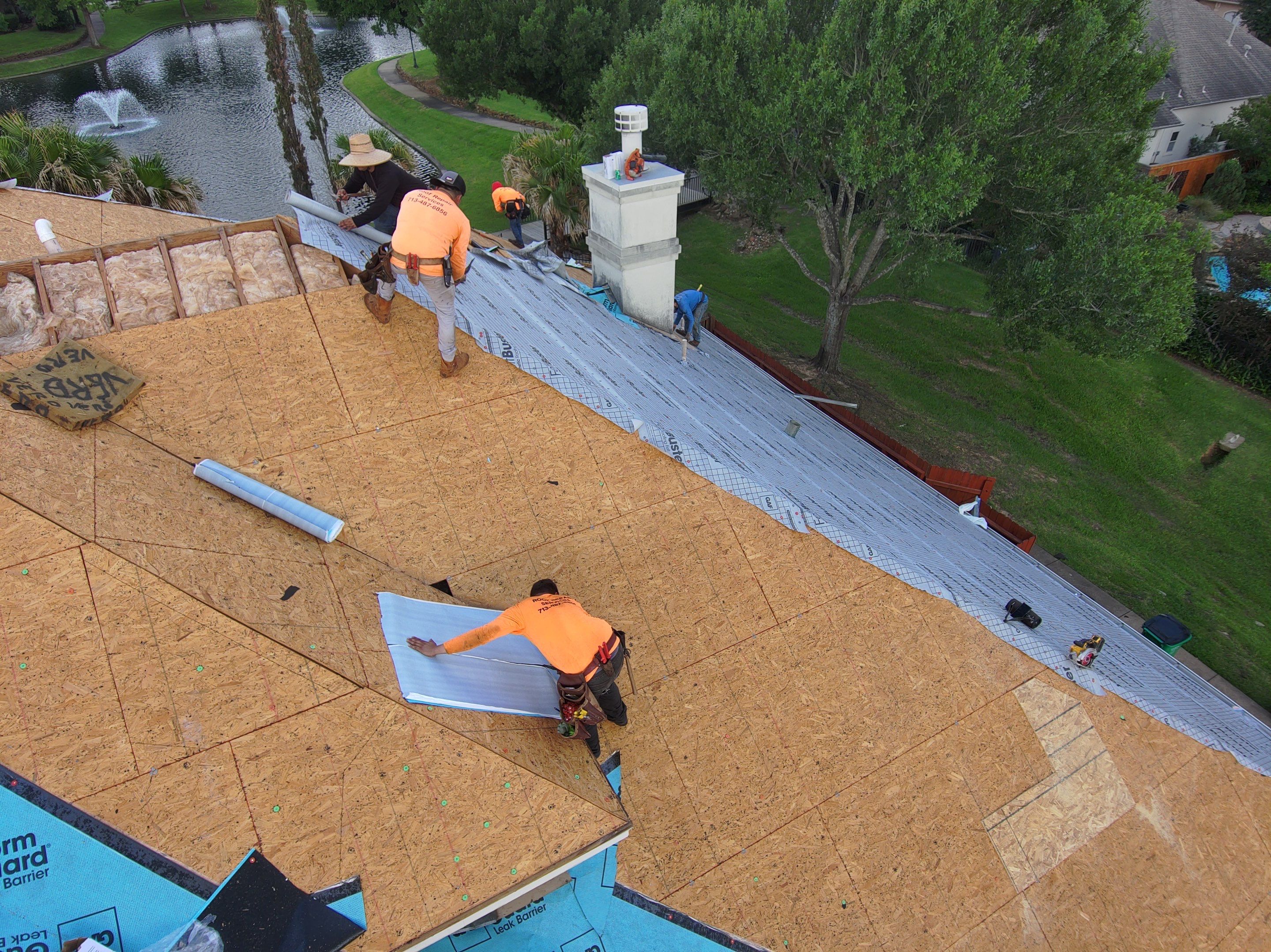 Roof Replacement Spring by Roof Repair Company
