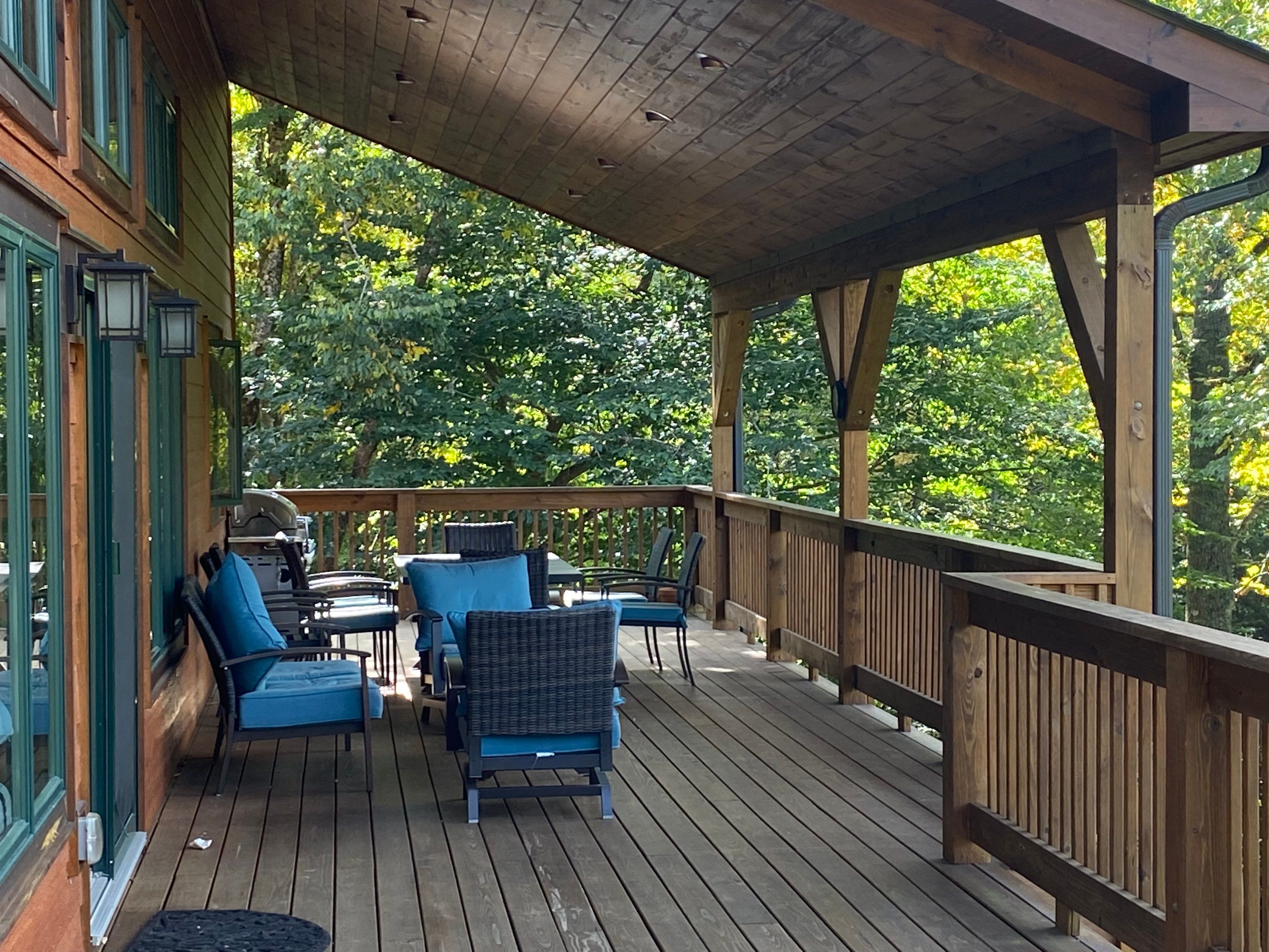 Cabin using Wood Sealant by DuraSeal