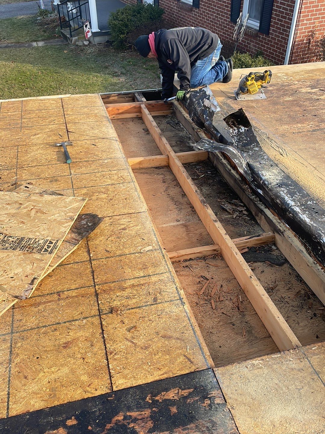 Epdm rubber roof  using Versico .060 by Teflon Roofing