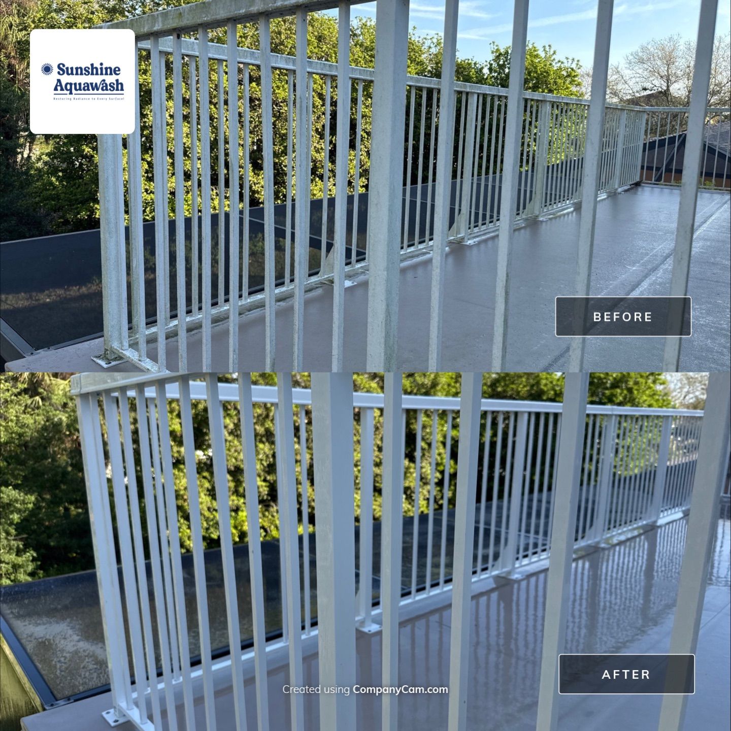 Barrington Ridge 2-Story House & Driveway Cleaning – Before & After Transformation! by Sunshine AquaWash