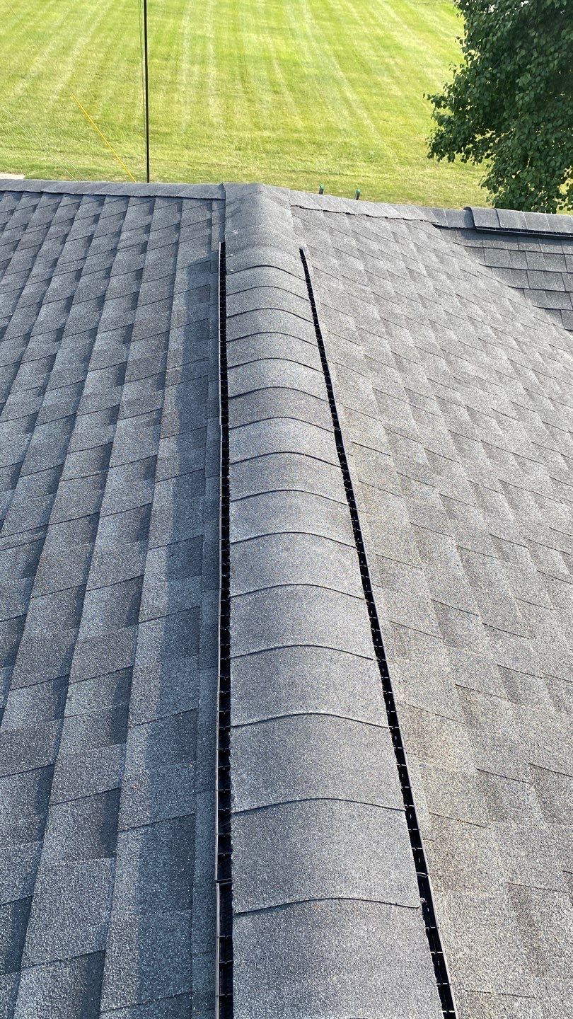 Residential Roofing Installation using GAF Timberline HDZ Charcoal by Nitro Roofing and Construction