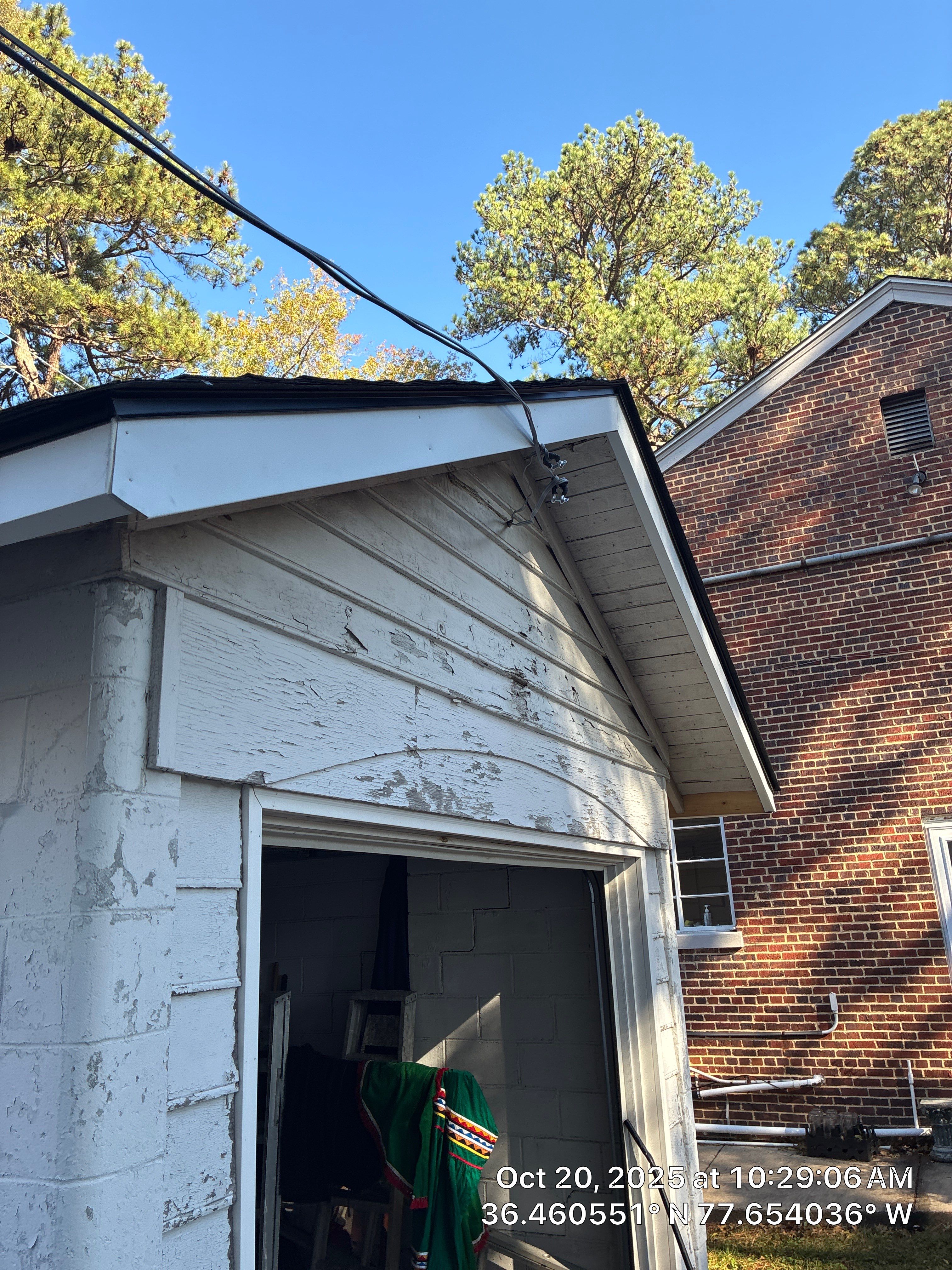 Project in Roanoke Rapids by Roofing Solutions