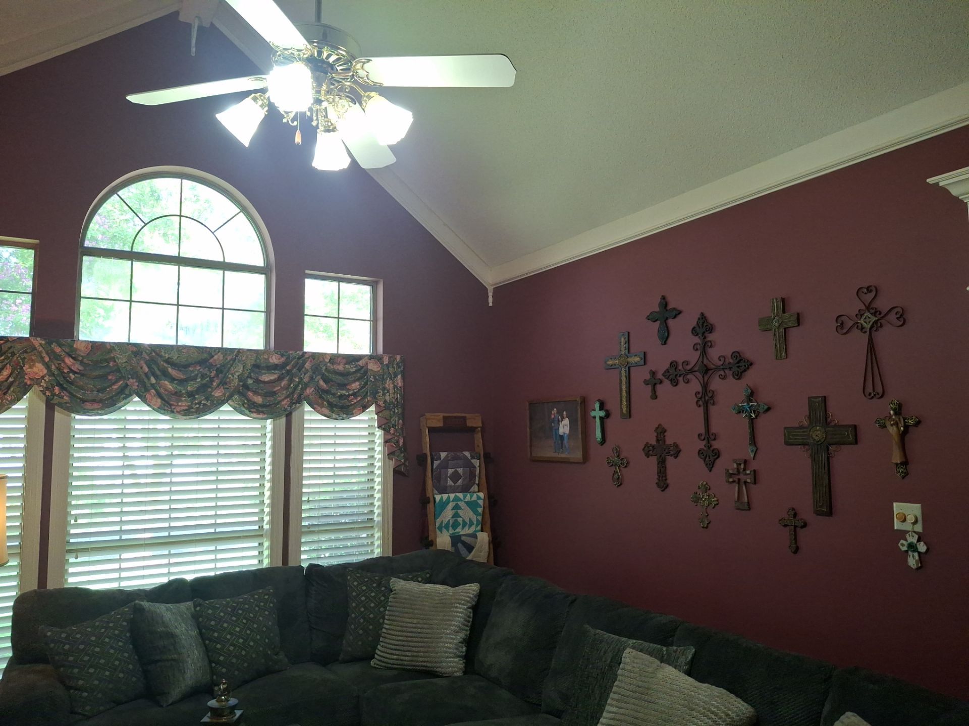 From Dark Burgundy to Fresh & Bright | Longview, TX Interior Painting by Quality Coats Painting