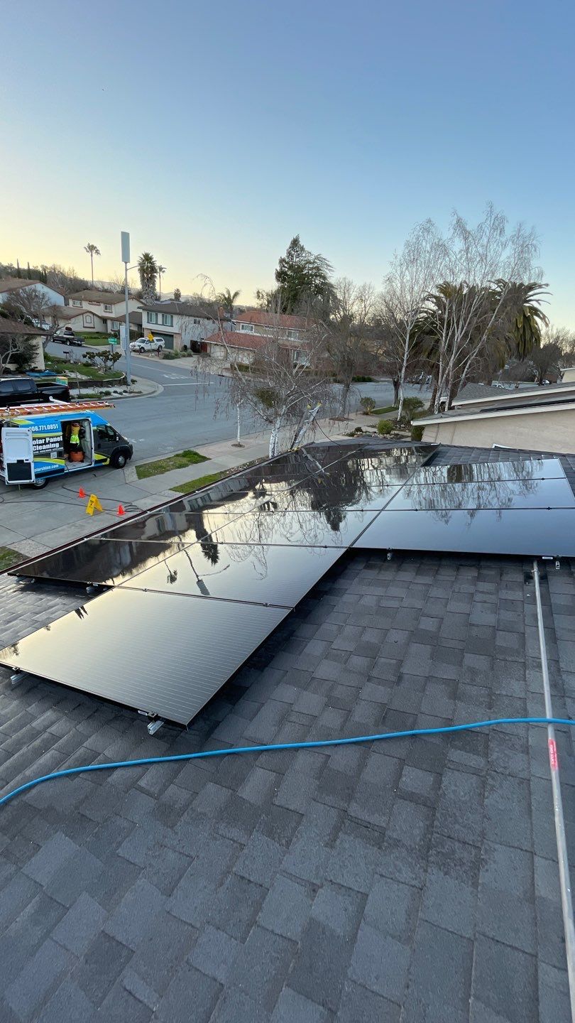 Gilroy Solar Panel Cleaning by All One Solar Shine
