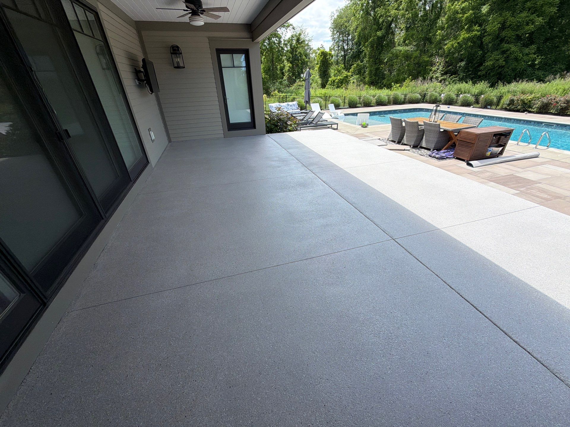 Callisto Porch Coating by NG Masonry & Construction LLC