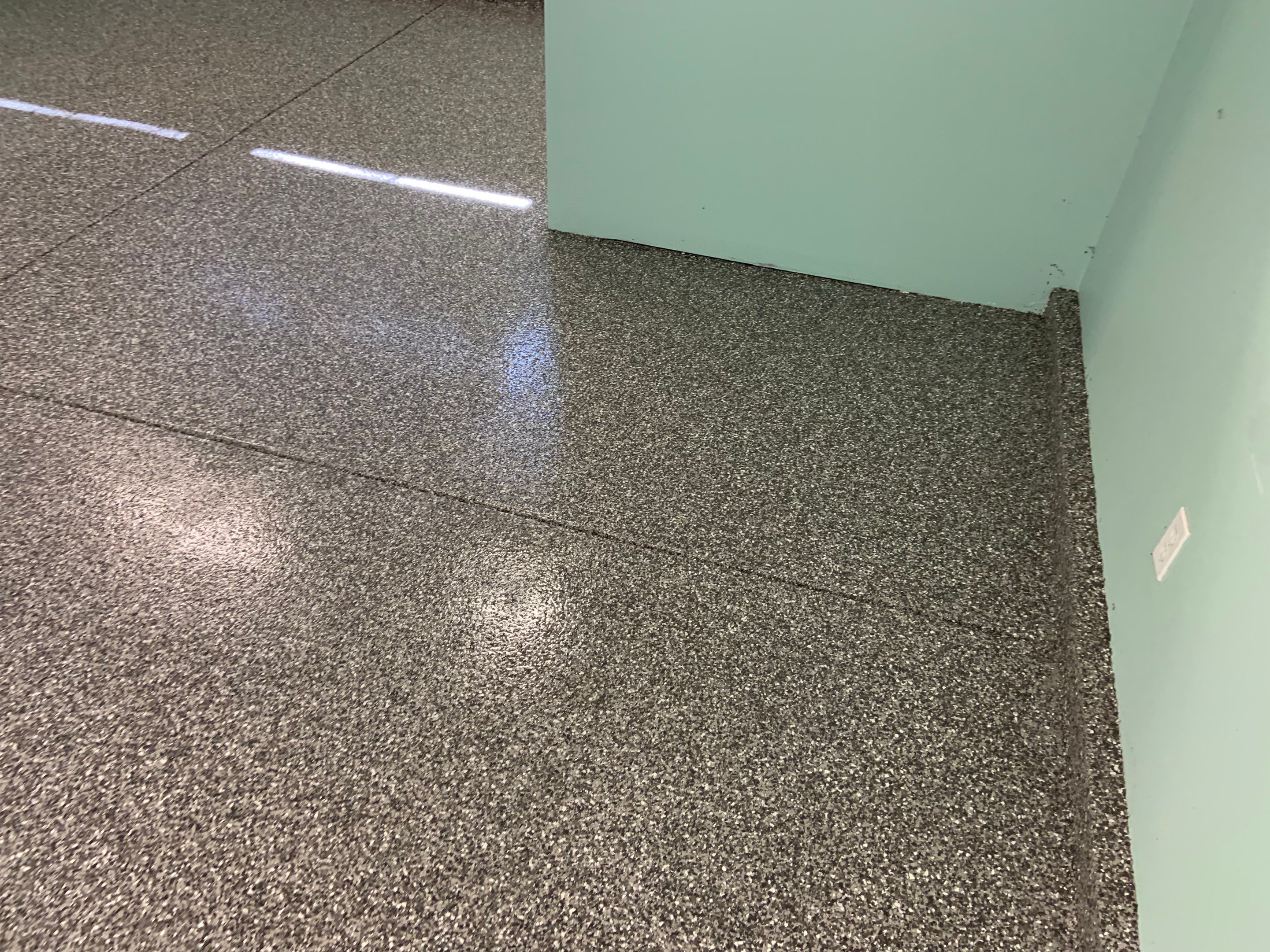 Countertop Transformation using Galaxy Colorway by Croc Coatings, LLC
