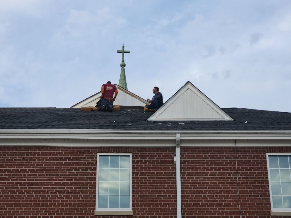 Mebane United Methodist Church by Just In Time Roofing and Restoration
