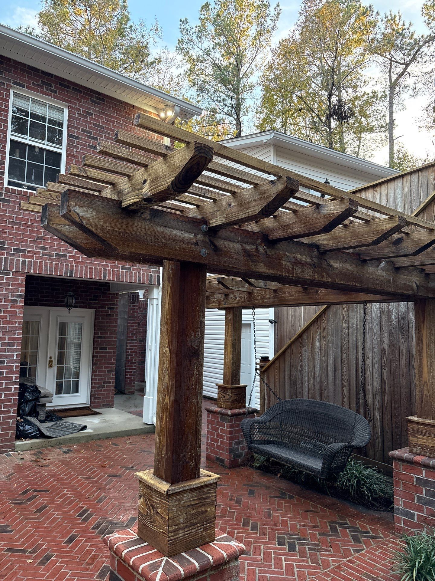 Wood Fence using Wood Sealant by DuraSeal