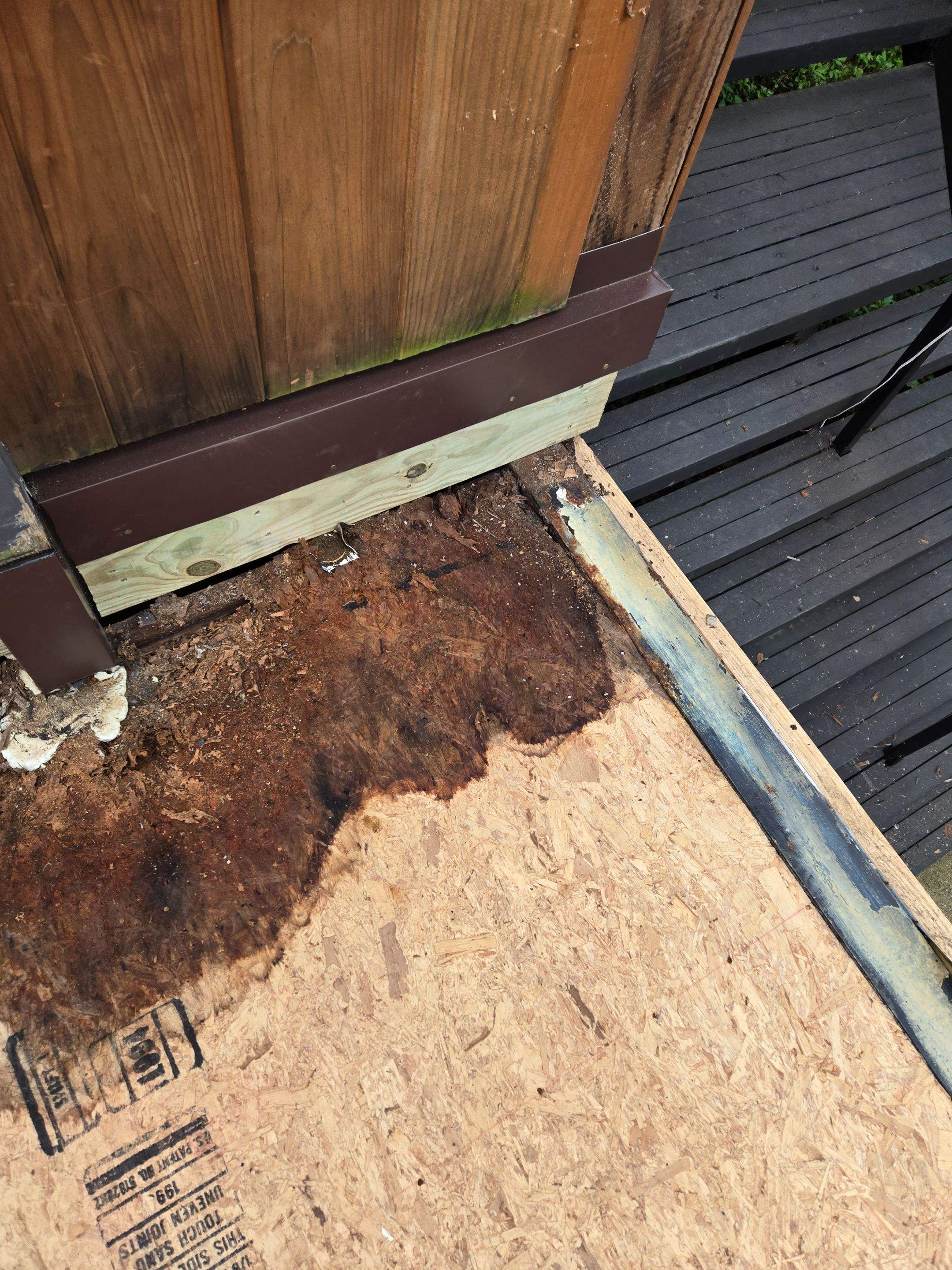 Residential Flat Roof Reconstruction & Substrate Repair by Level Up Roofing and Restoration Services LLC