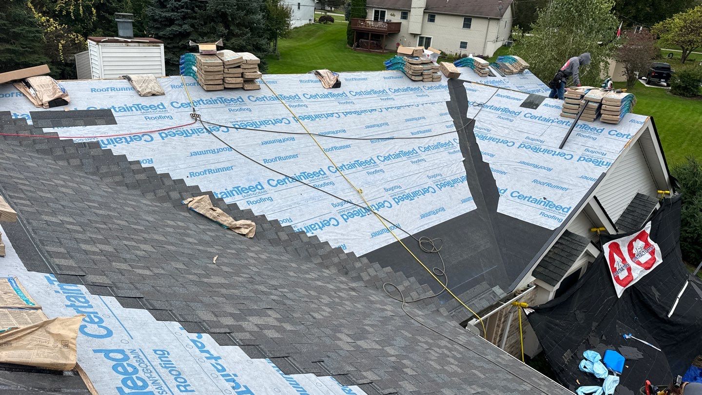 Roof Replacement using Owens Corning by 180 Contractors