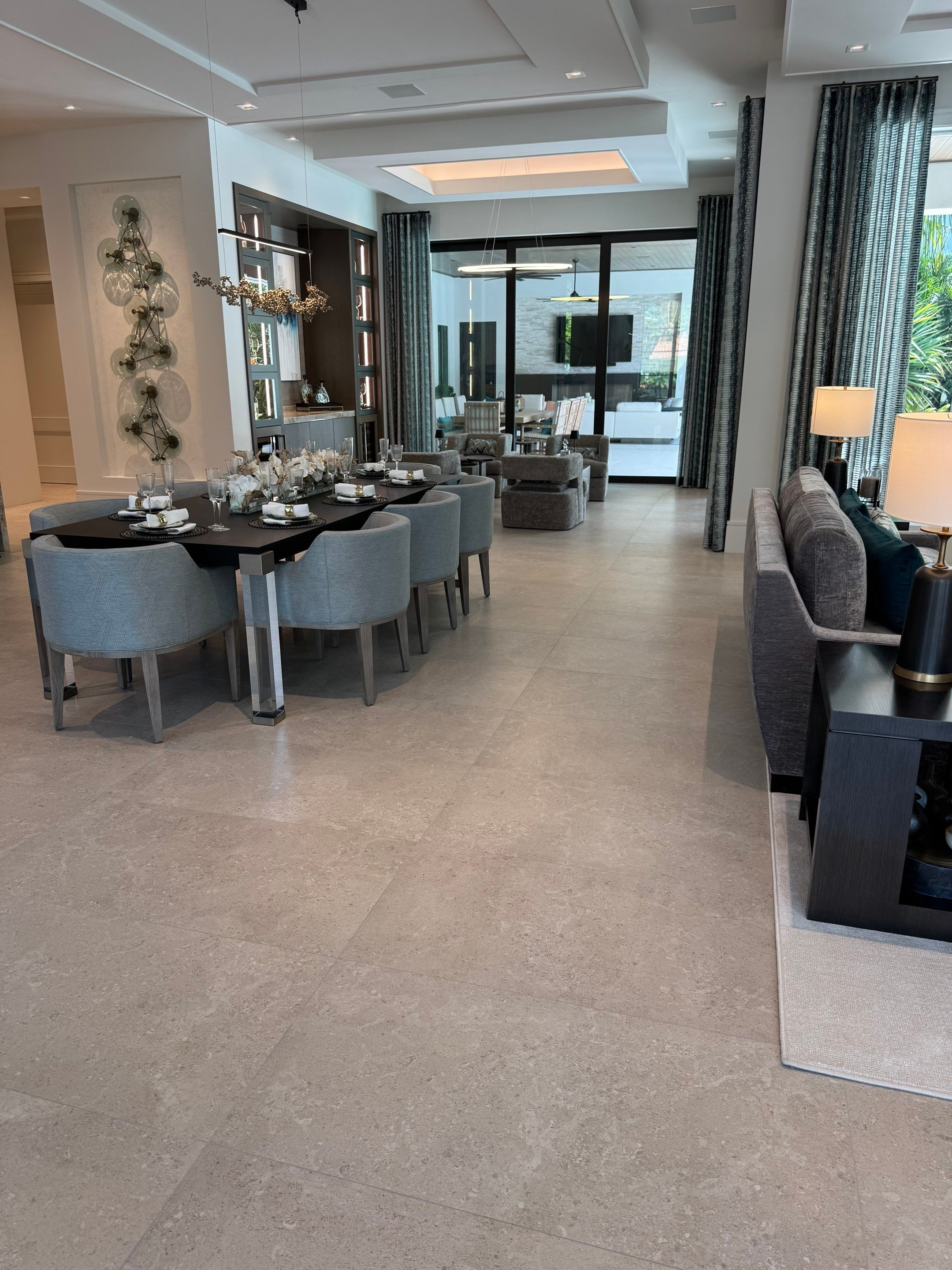 Luxury Estate Tile Installation by Naples Flooring Boutique