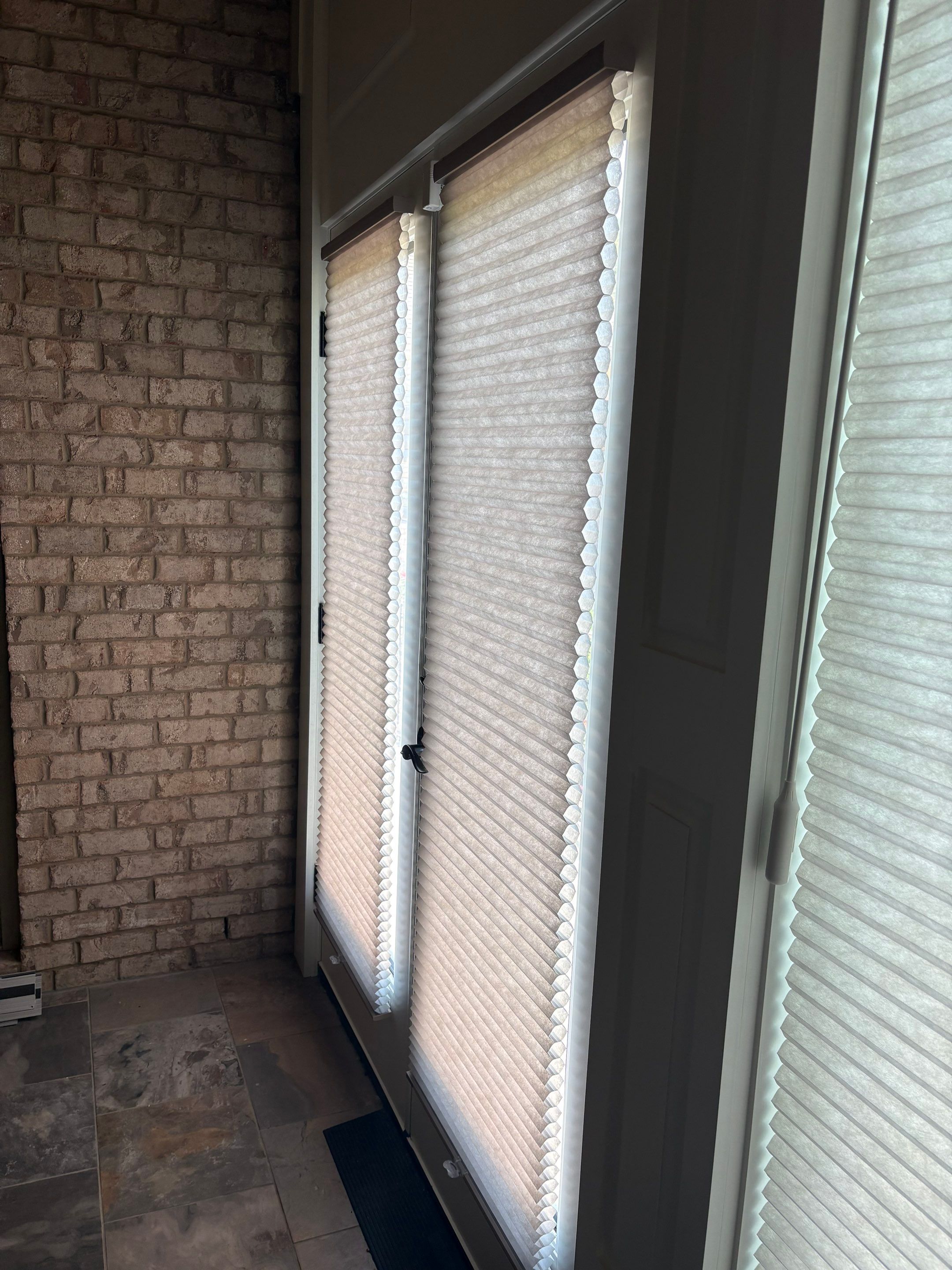 Sunroom Honeycomb Project in Huntsville by Blinds and Borders