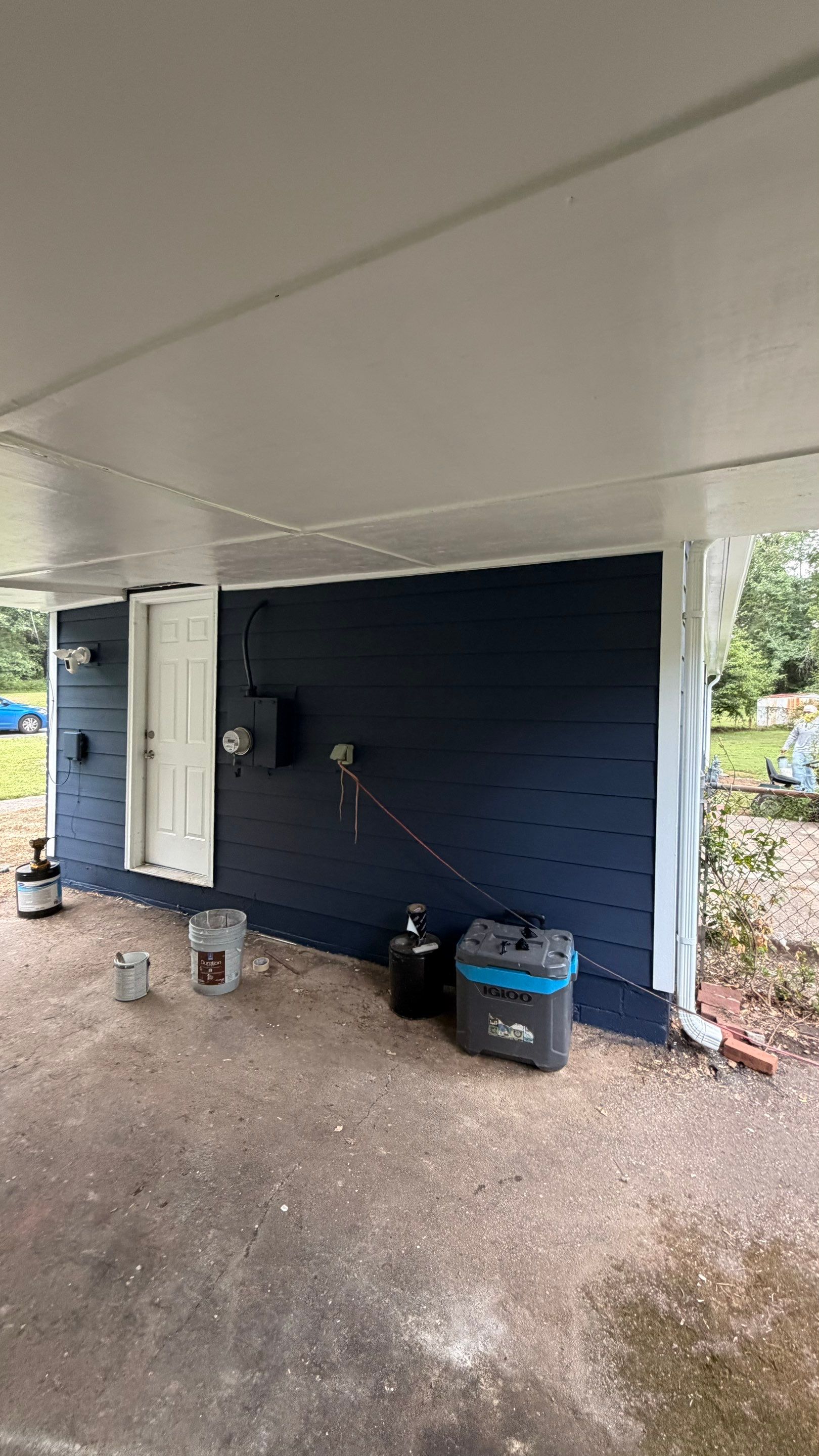 Full Exterior Siding Replacement and Door Installation in Smyrna by Swift Home Renovations