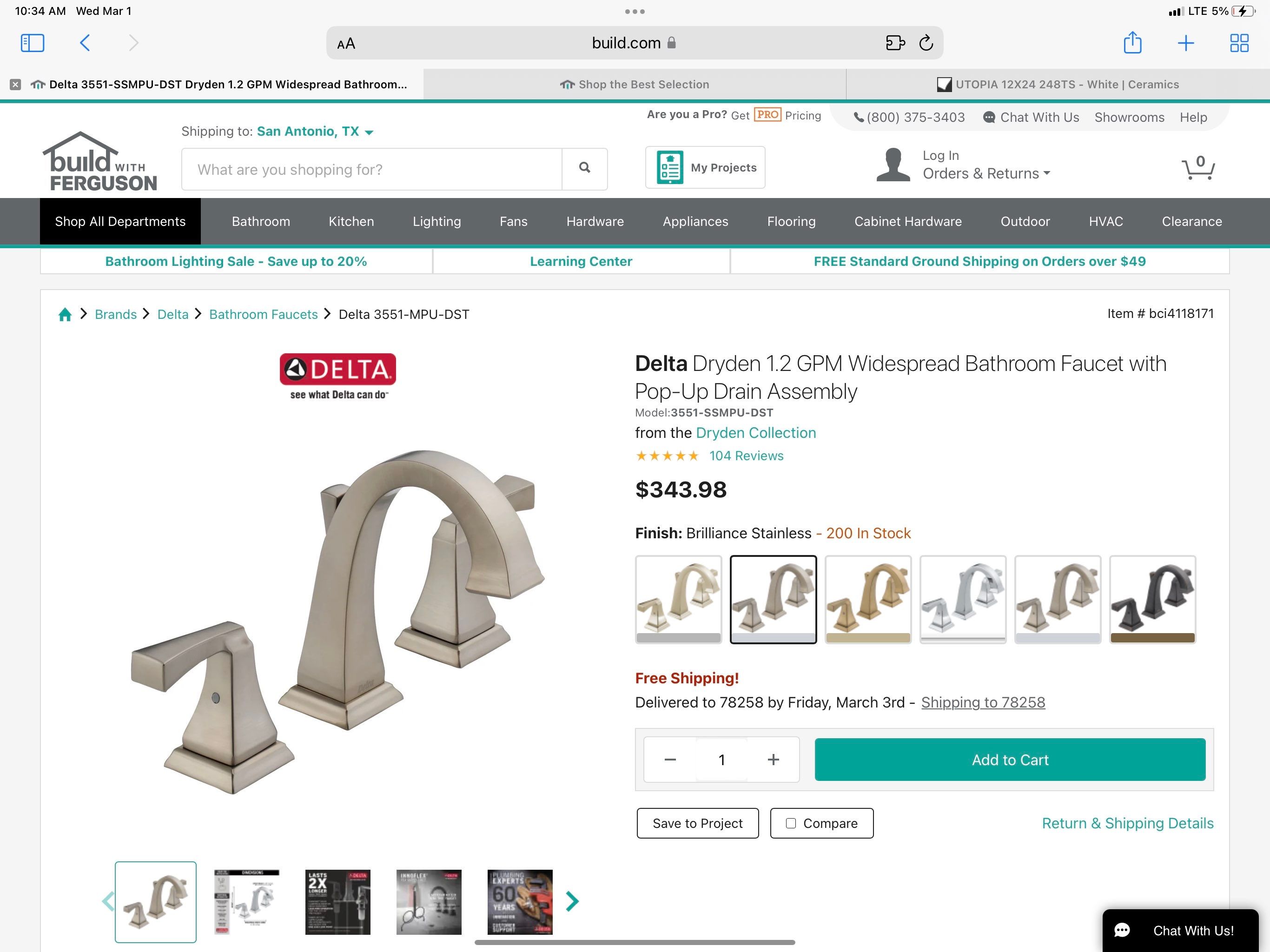 Shower Renovation in San Antonio by Legacy Bath and Kitchen