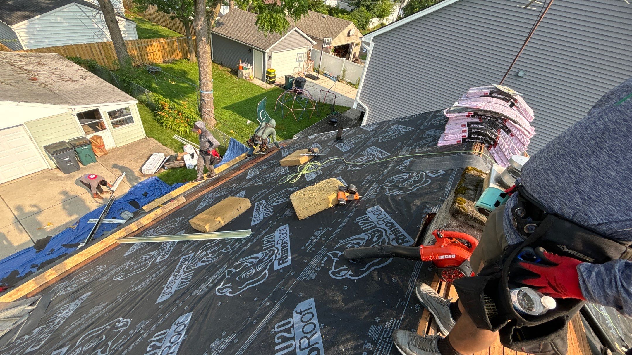 Roof Replacement using Owens Corning Duration by 180 Contractors