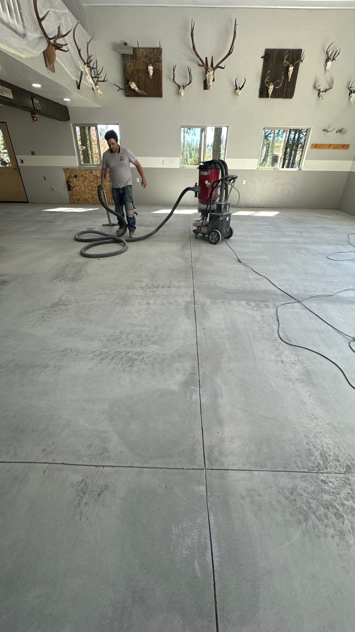Shop Transformation using Pebble Beach by Croc Coatings, LLC