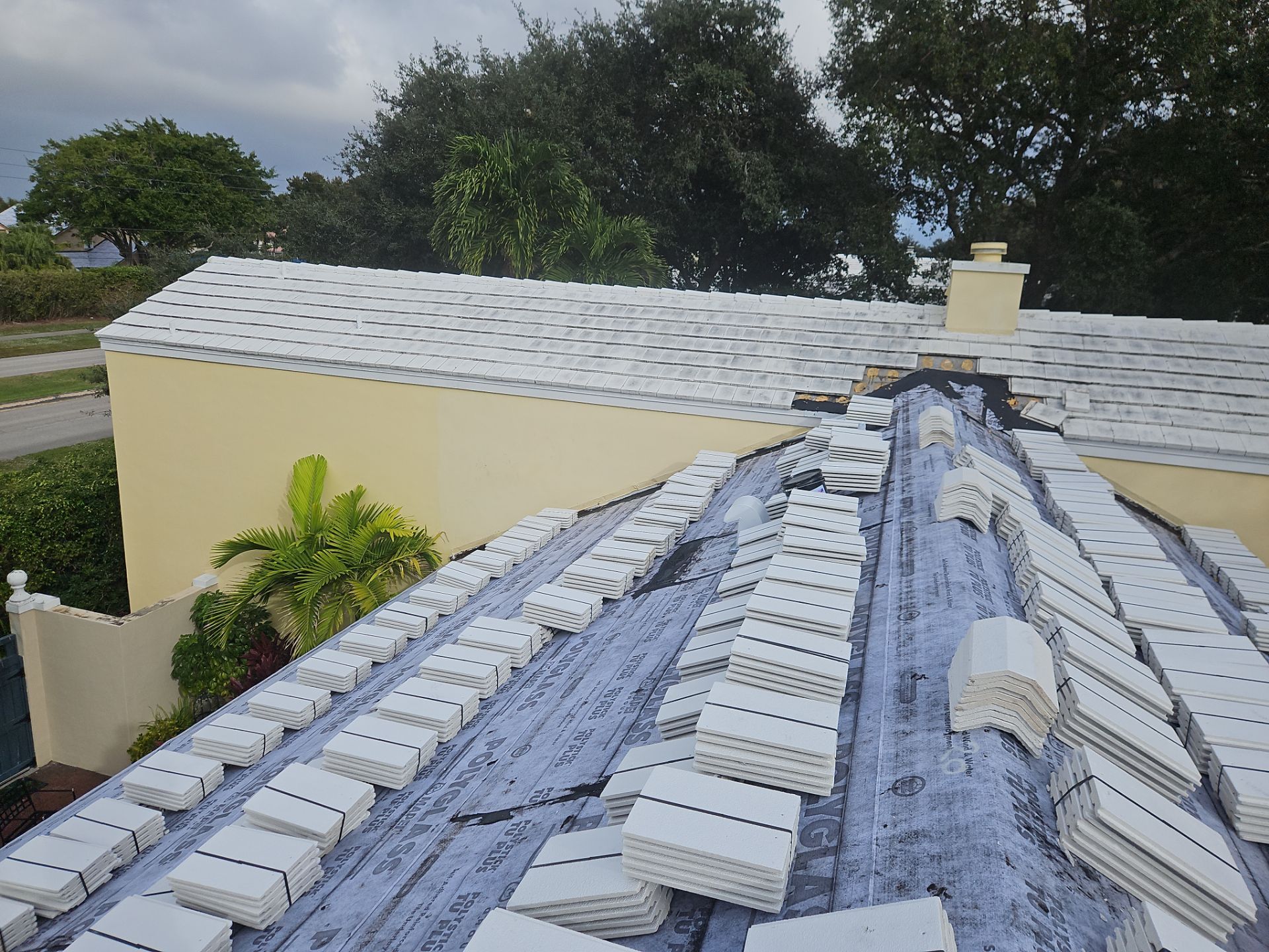 Residential Roofing Installation using WestLake Roofing Tile by BLUES BROTHERS ROOFING