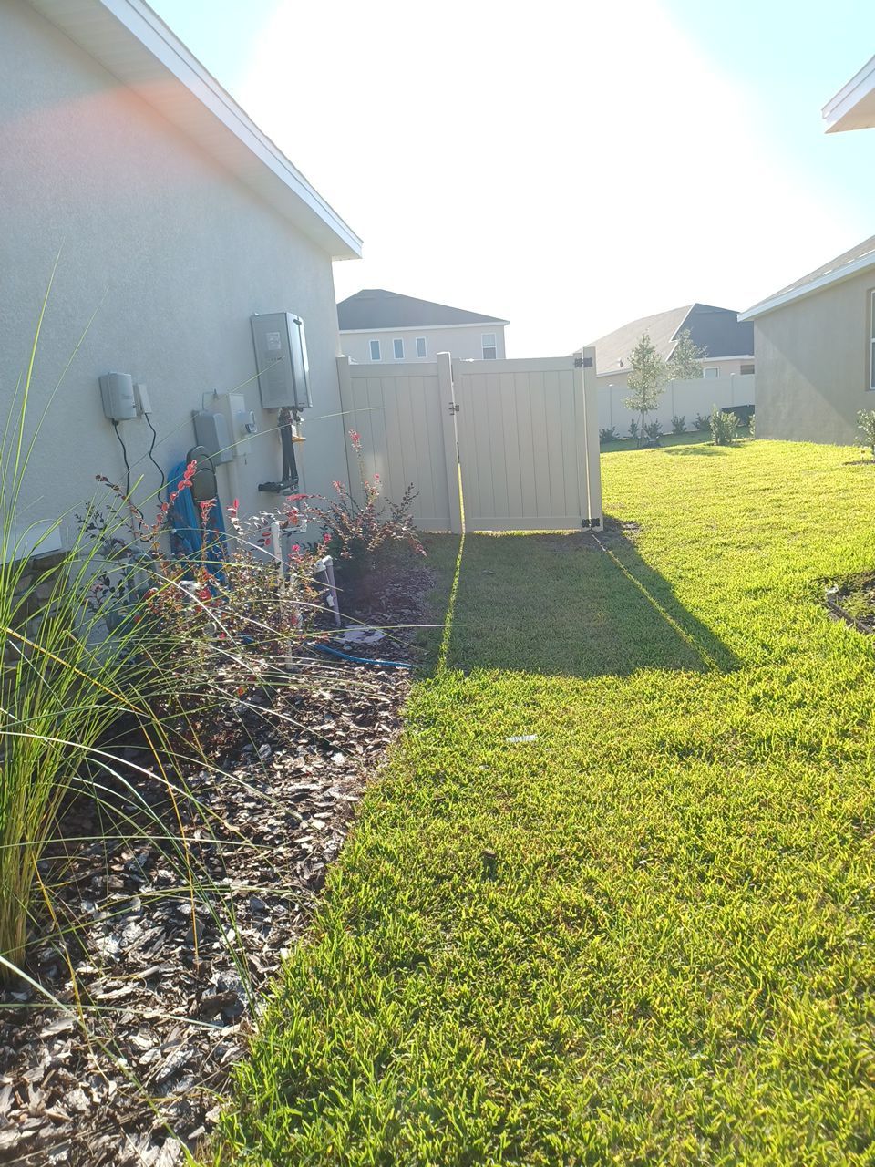 Palmetto, FL 6ft. Tall Tan Vinyl Privacy Fence  by Asap fence and gates, LLC