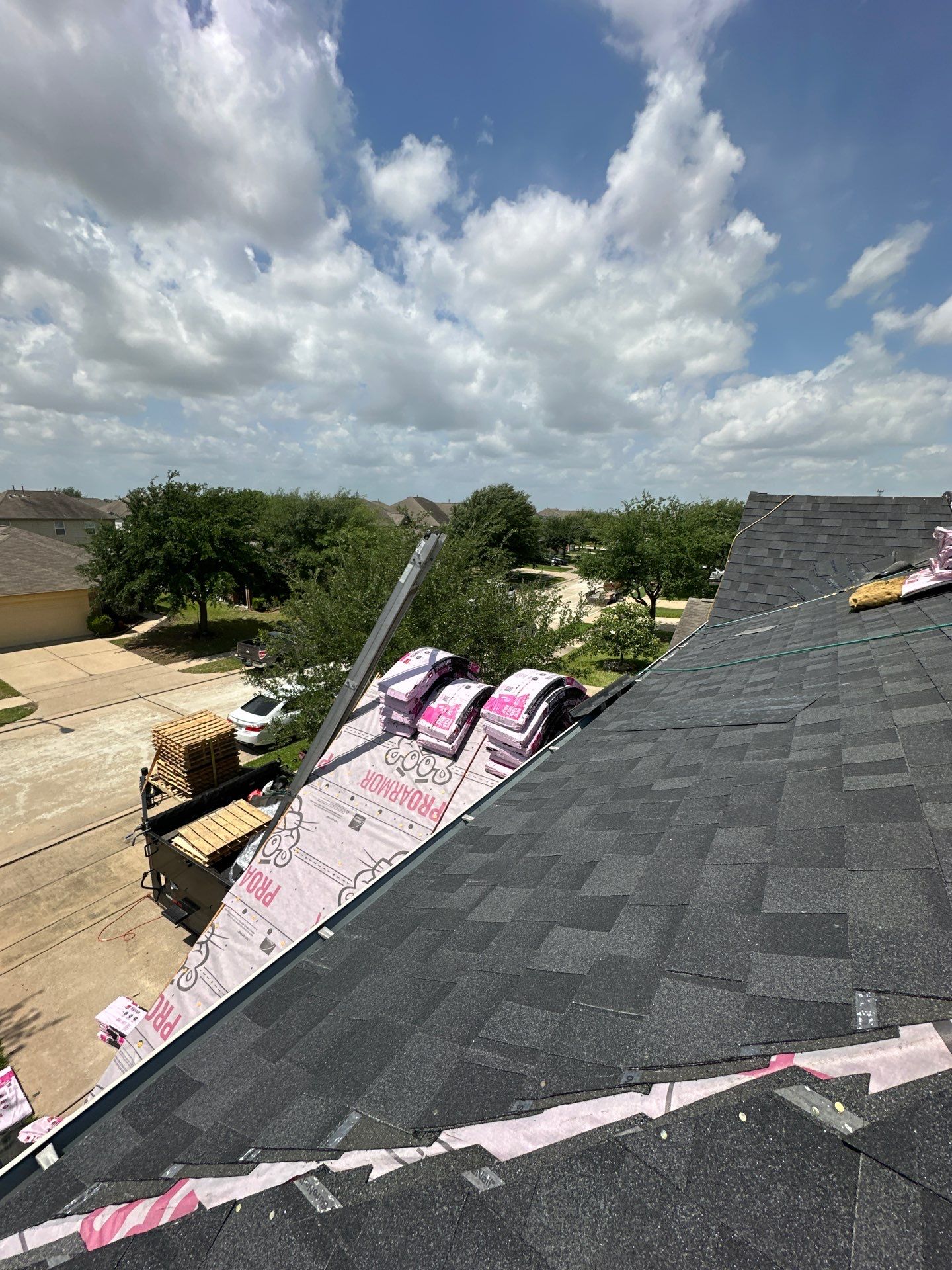 Project in Katy by Motion Roofing