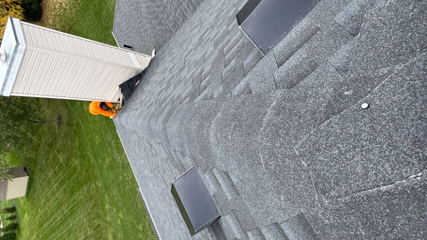 Residential Roofing Installation using GAF Timberline HDZ Charcoal by Nitro Roofing and Construction