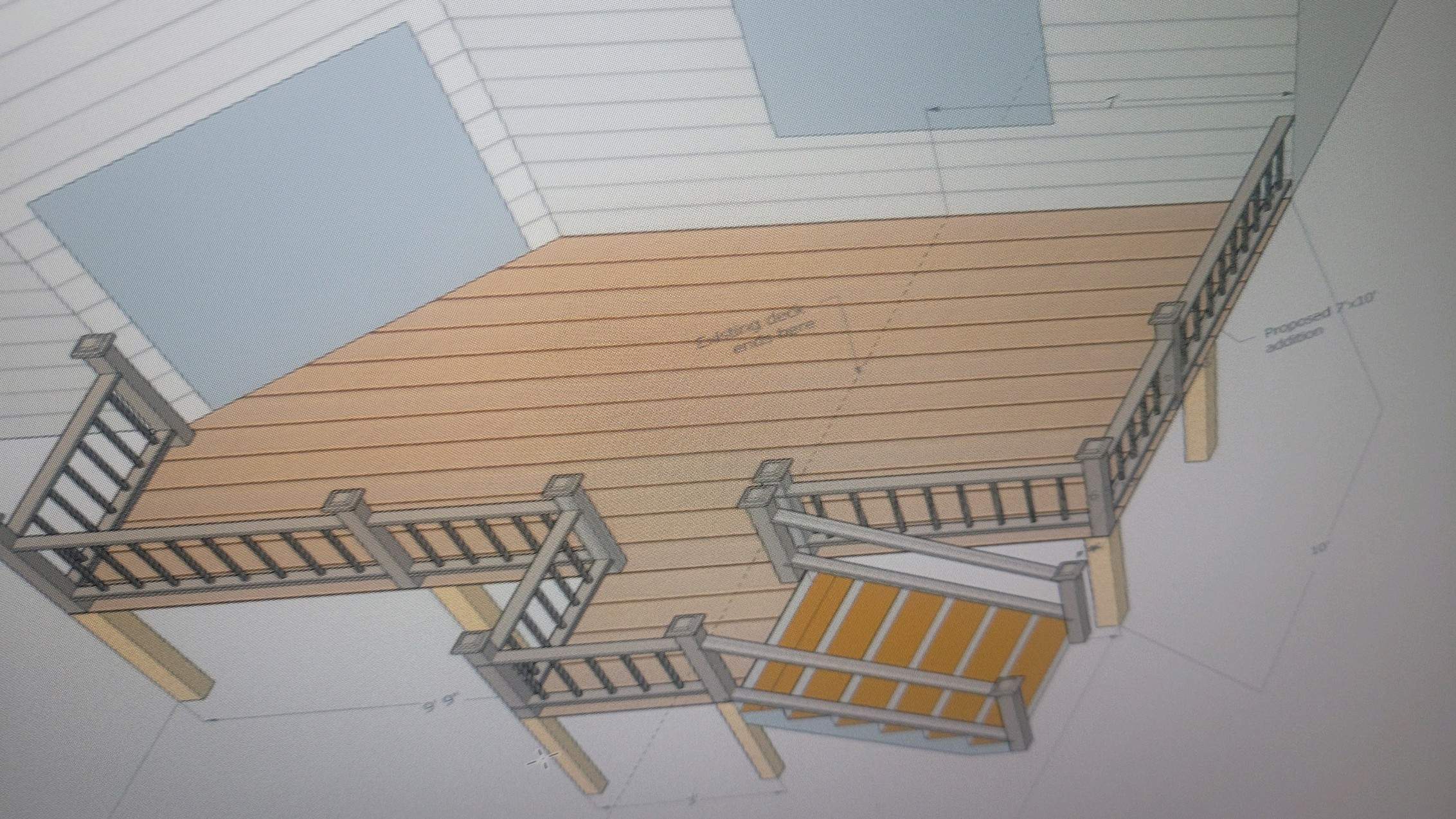 Fuquay-Varina Outdoor Upgrade – Composite Deck & Paved Landing by Elite Remodeling and Design LLC