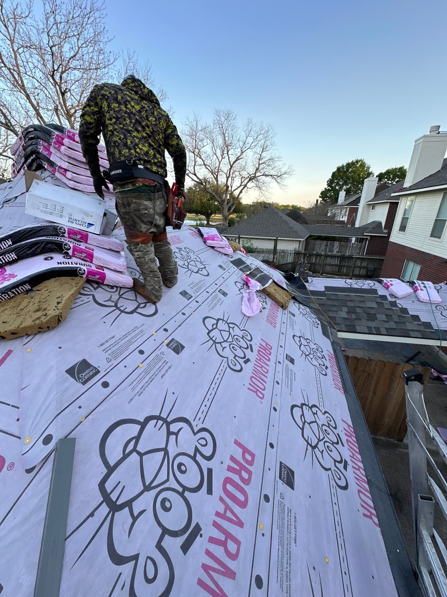 Project in Sugar Land by Motion Roofing