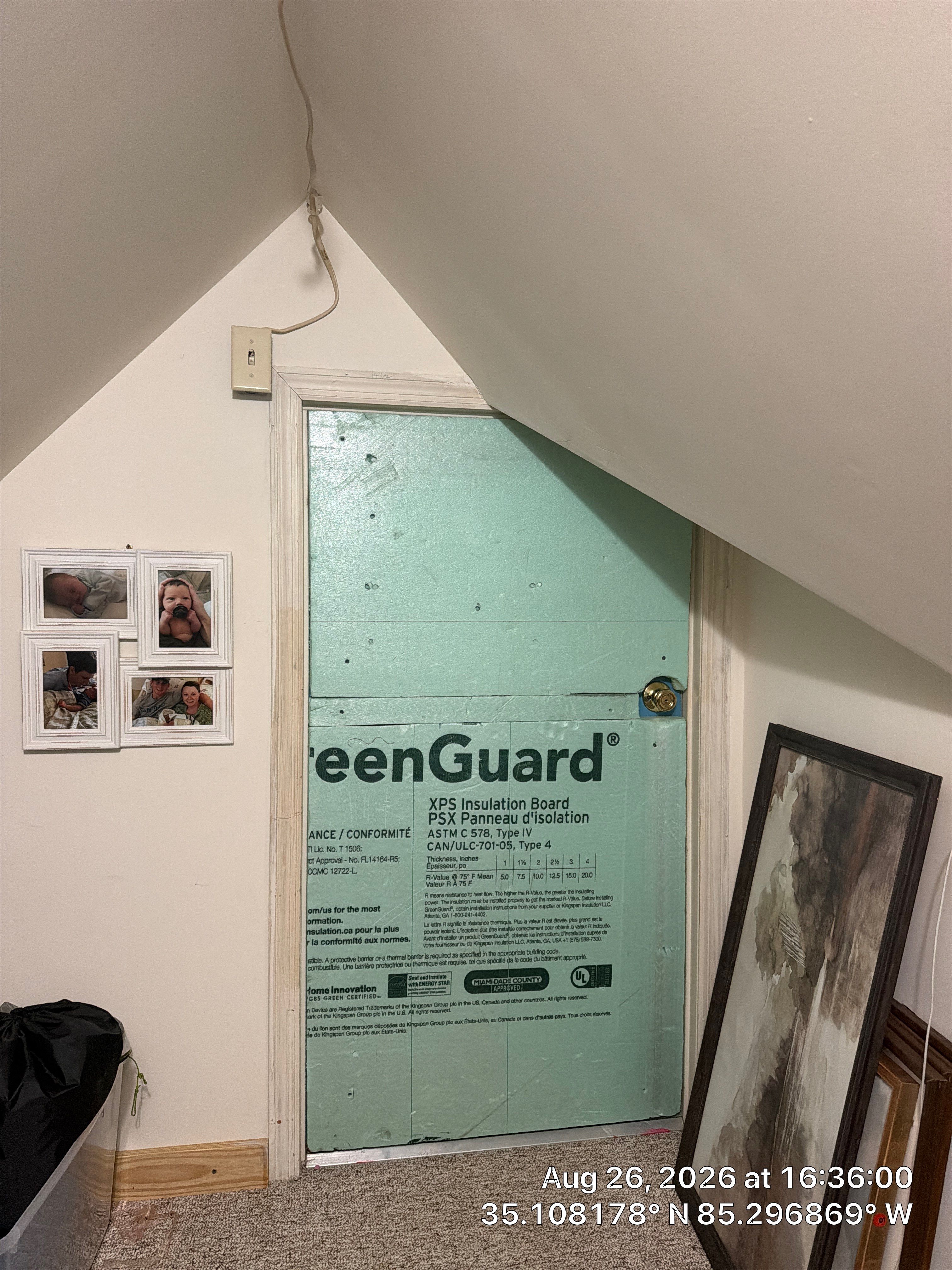 Attic Insulation Upgrade and Knee Wall Sealing in Chattanooga by CompanyCam Sales Demo