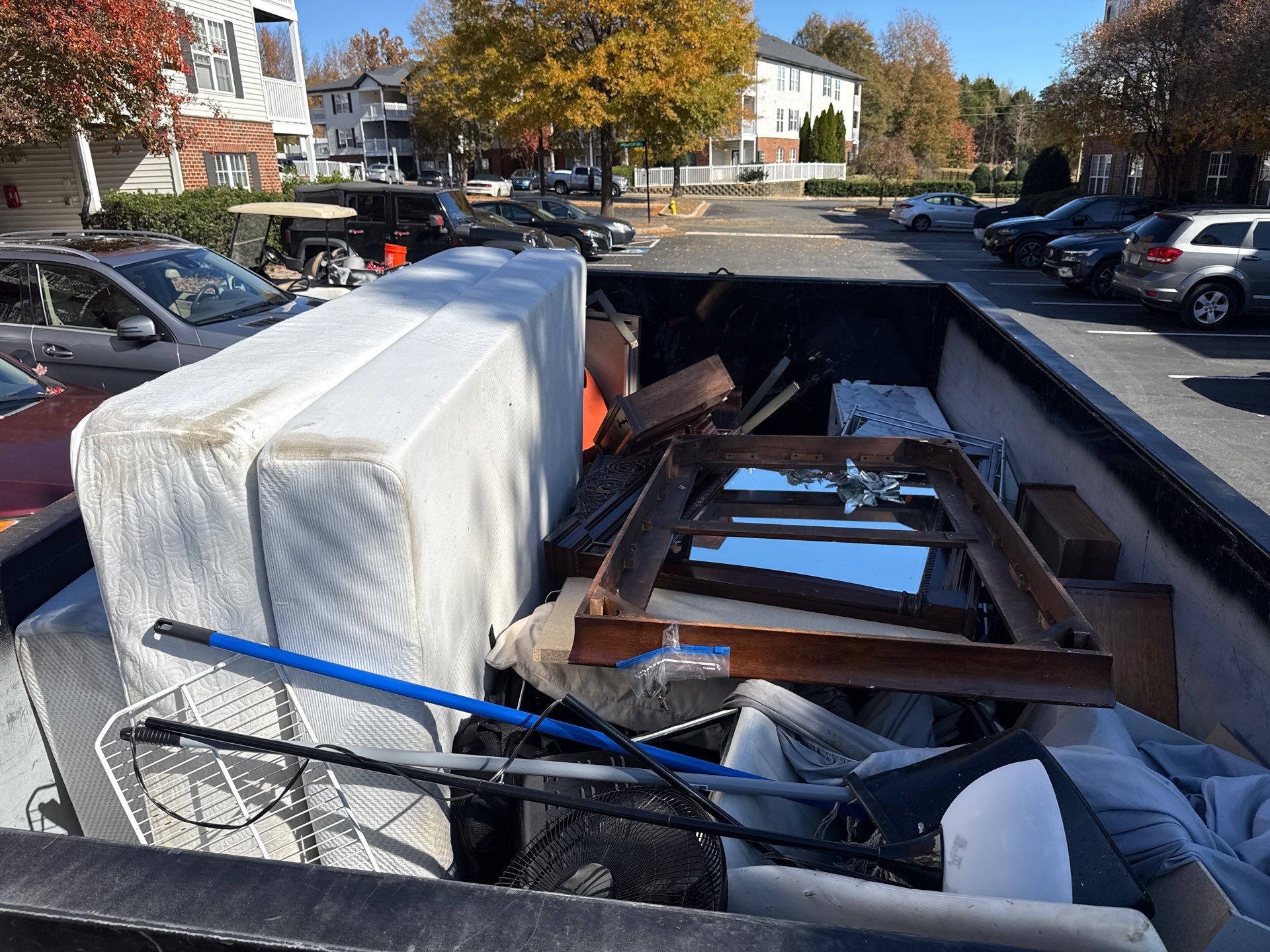 Project in Charlotte by Badger Hauling