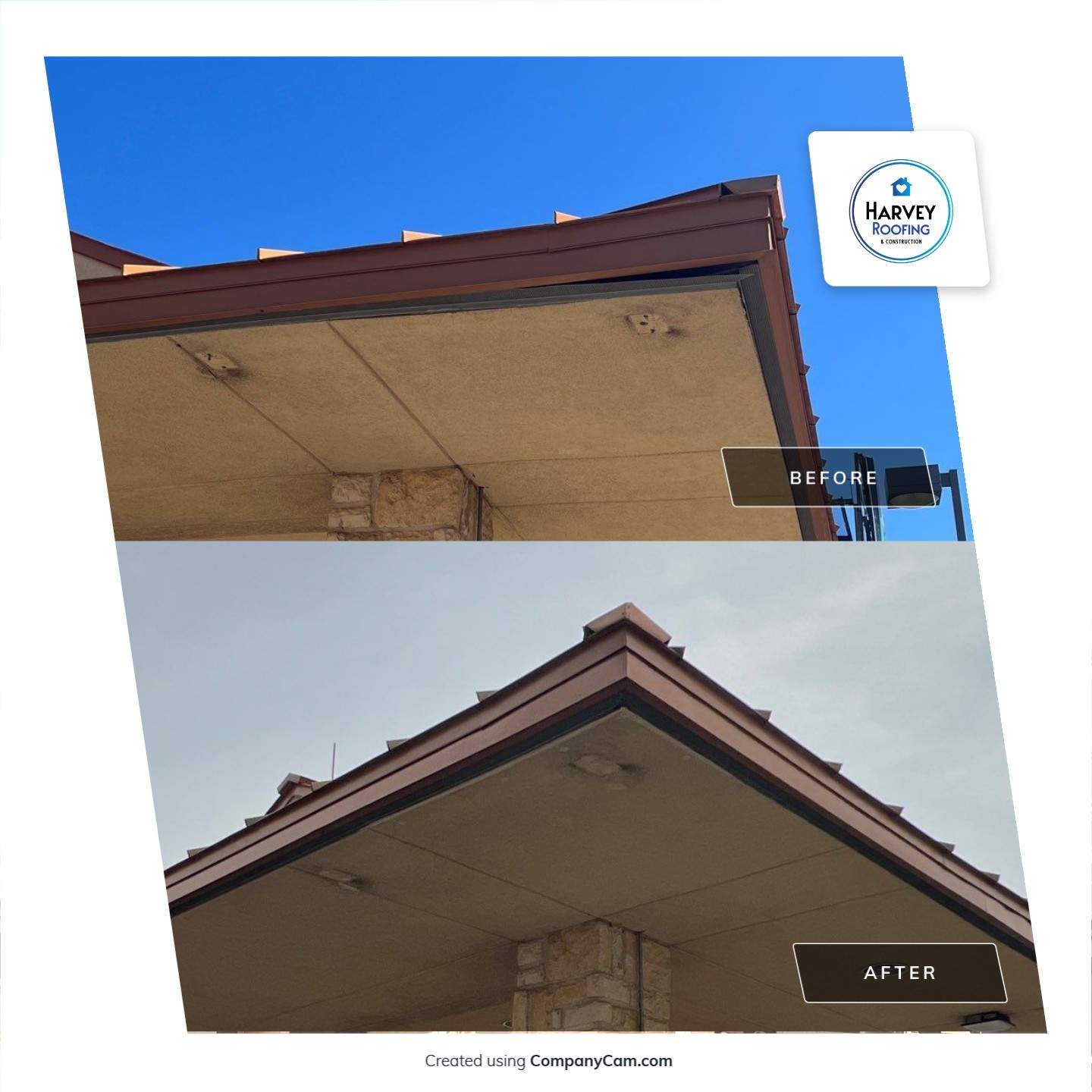 Exterior Repair using Various Exterior Products by Harvey Roofing & Construction