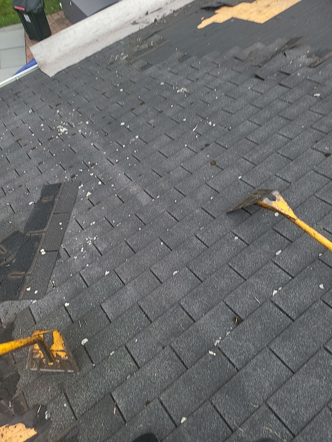 Residential Roofing Installation using Owens Corning TruDefinition Sierra Gray by A Plus Exterior