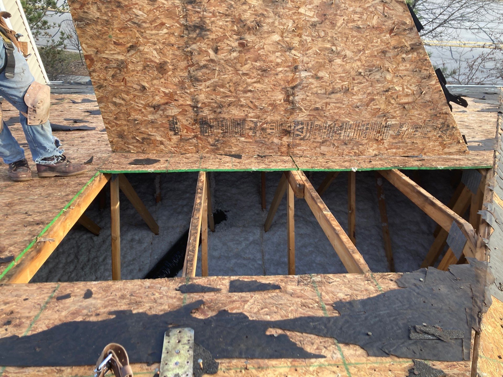 Residential Roofing Installation using GAF Timberline HDZ by Pro Home Services Inc