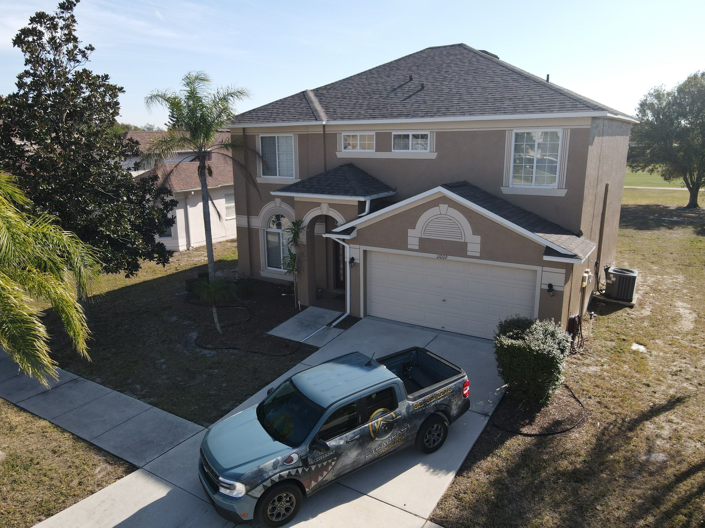 Roof Replacement in Riverview Fl. by Steadfast Roofing 