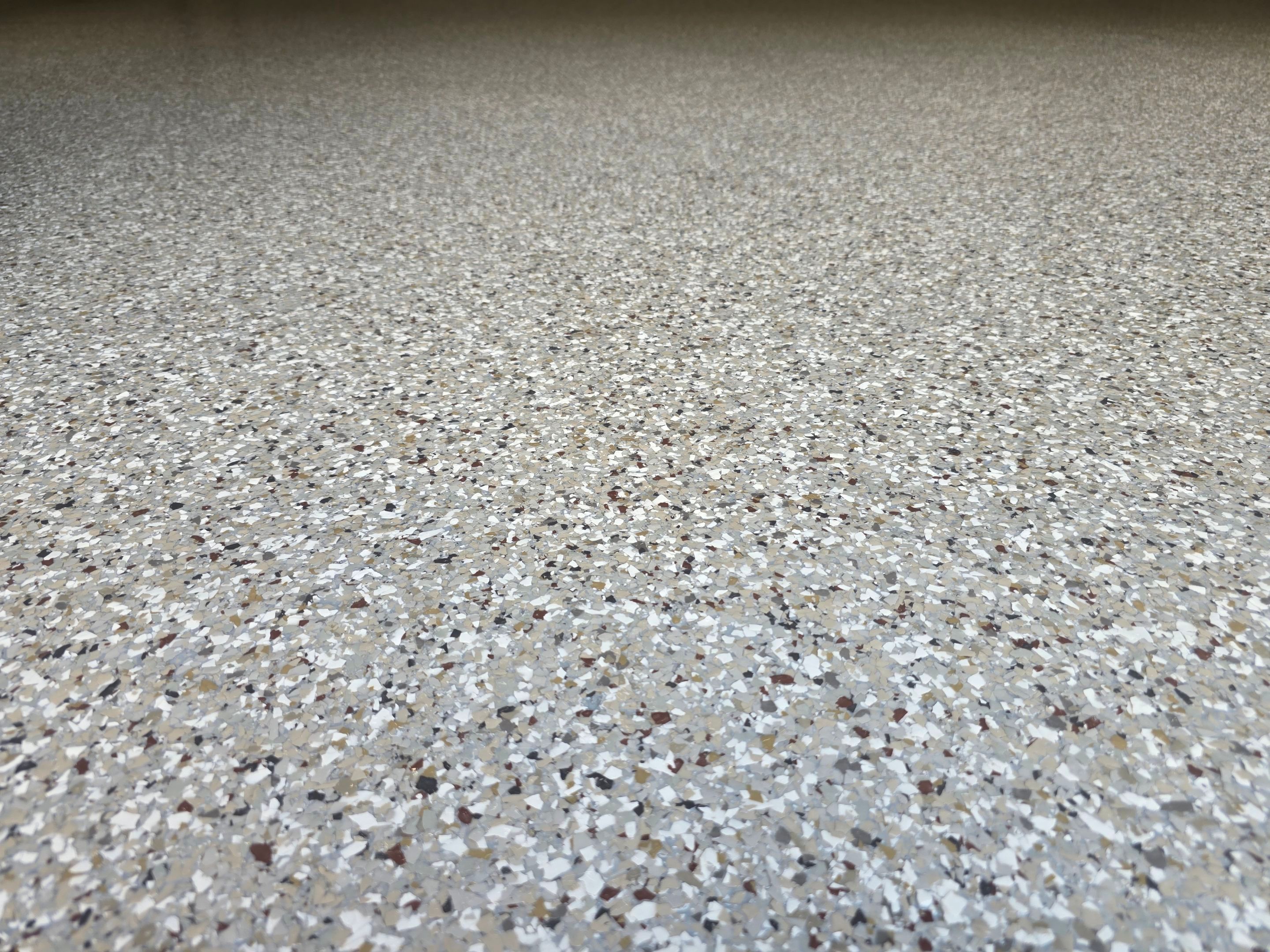 Garage using Creekbed by Elite Floor Solutions
