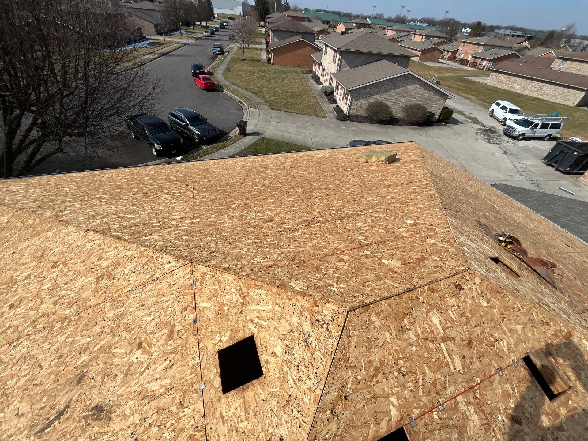 Residential Roofing Installation using GAF Timberline HDZ Weathered Wood by Nitro Roofing and Construction