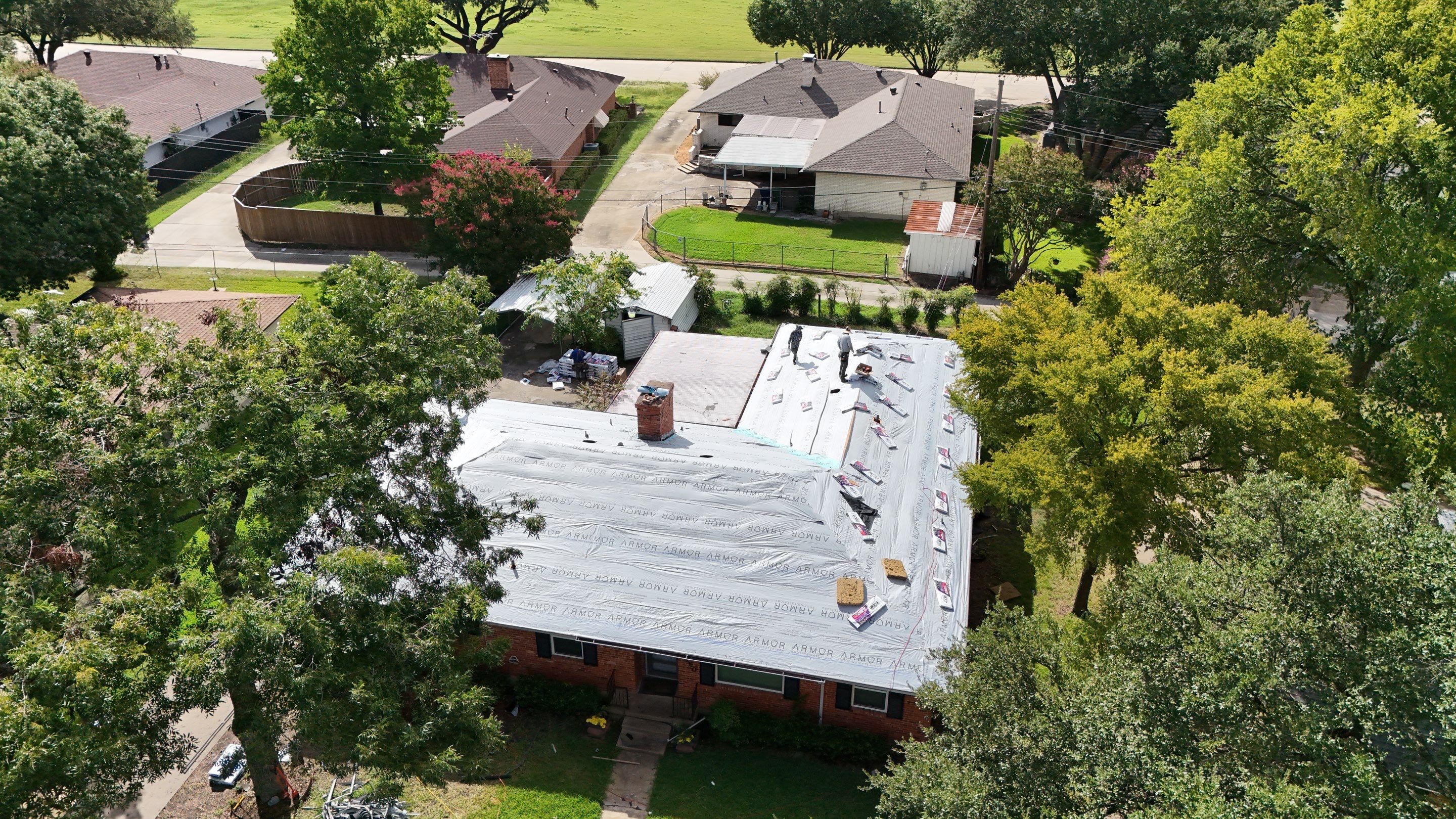 Project in Garland by Armor Roofing | Exteriors