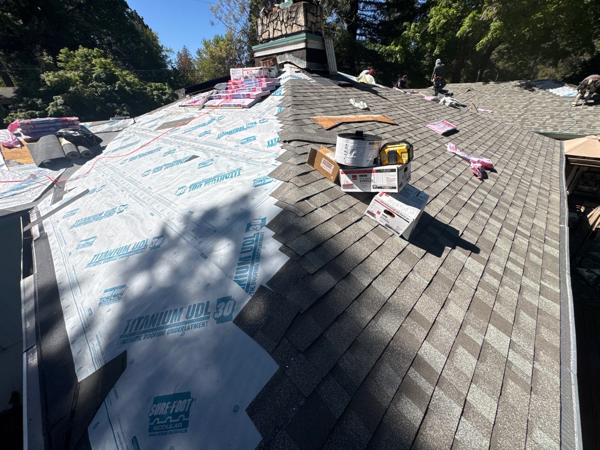 Owens Corning Roofing and REC solar panels by Byers Enterprises 