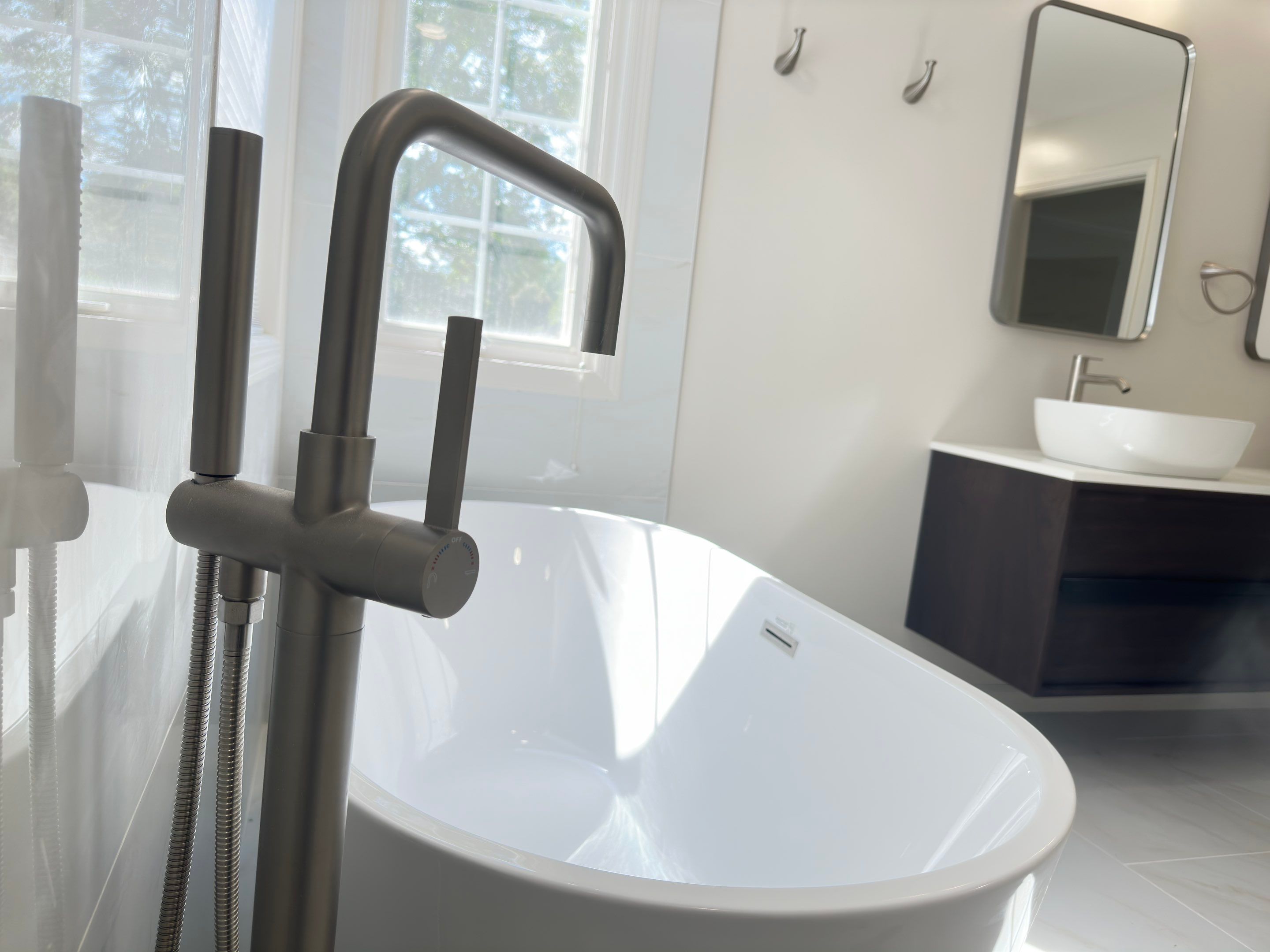 Bathroom Remodel using Tile by Home Concepts Construction