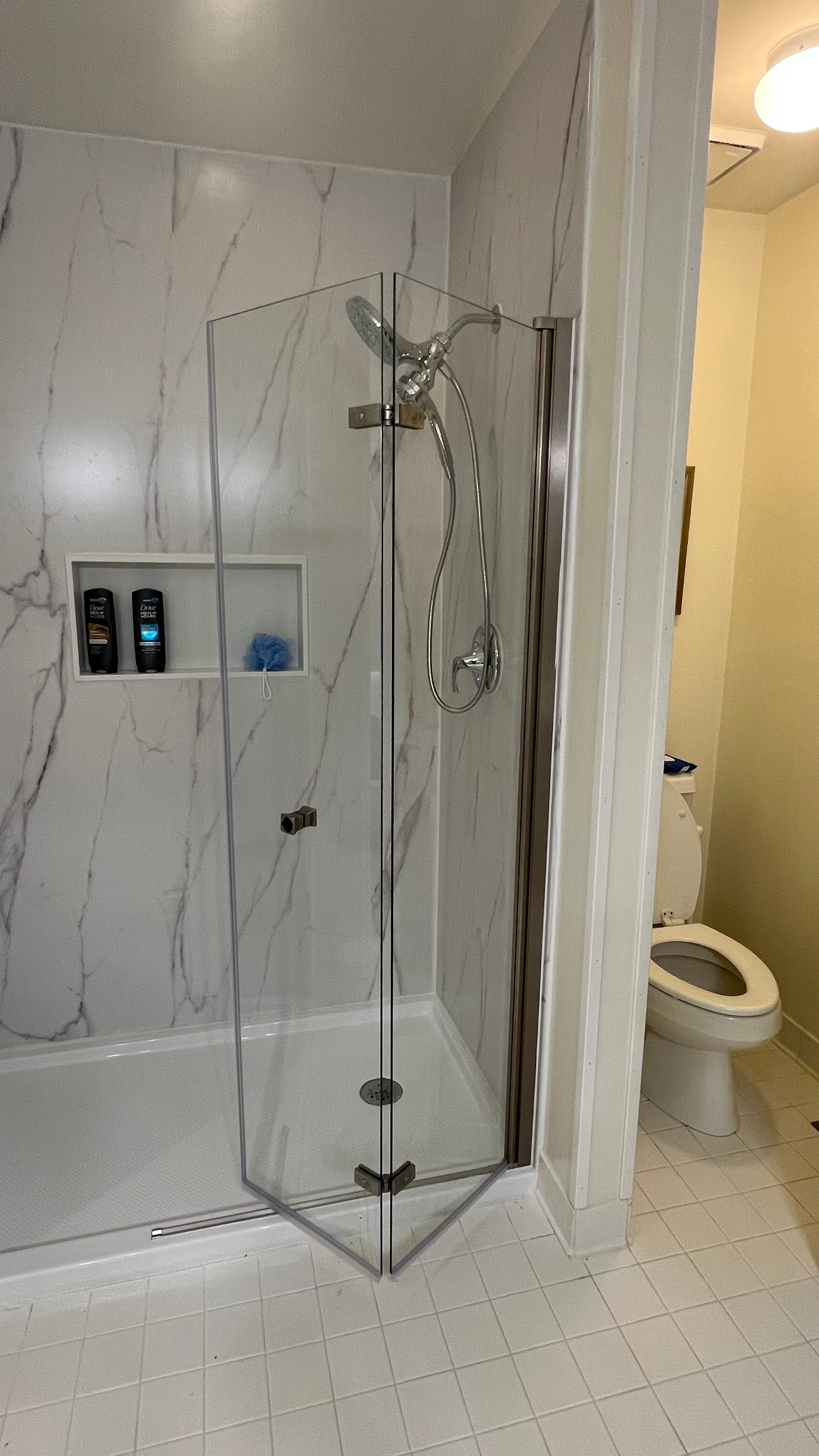 Primary Stand Up Shower Remodel - Columbia, MD by Remodel Now