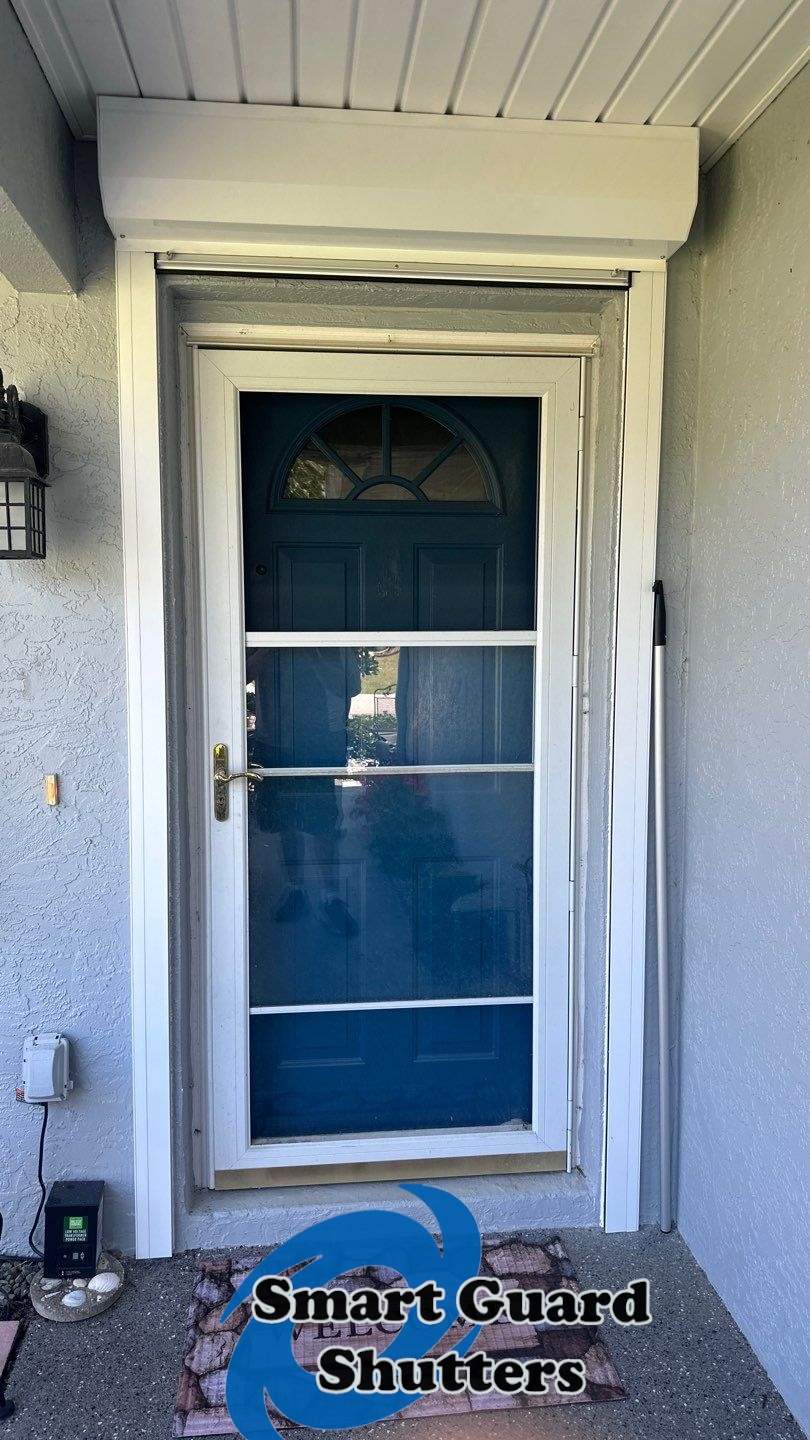 Rolling Shutter in White  by Smart Guard Shutters