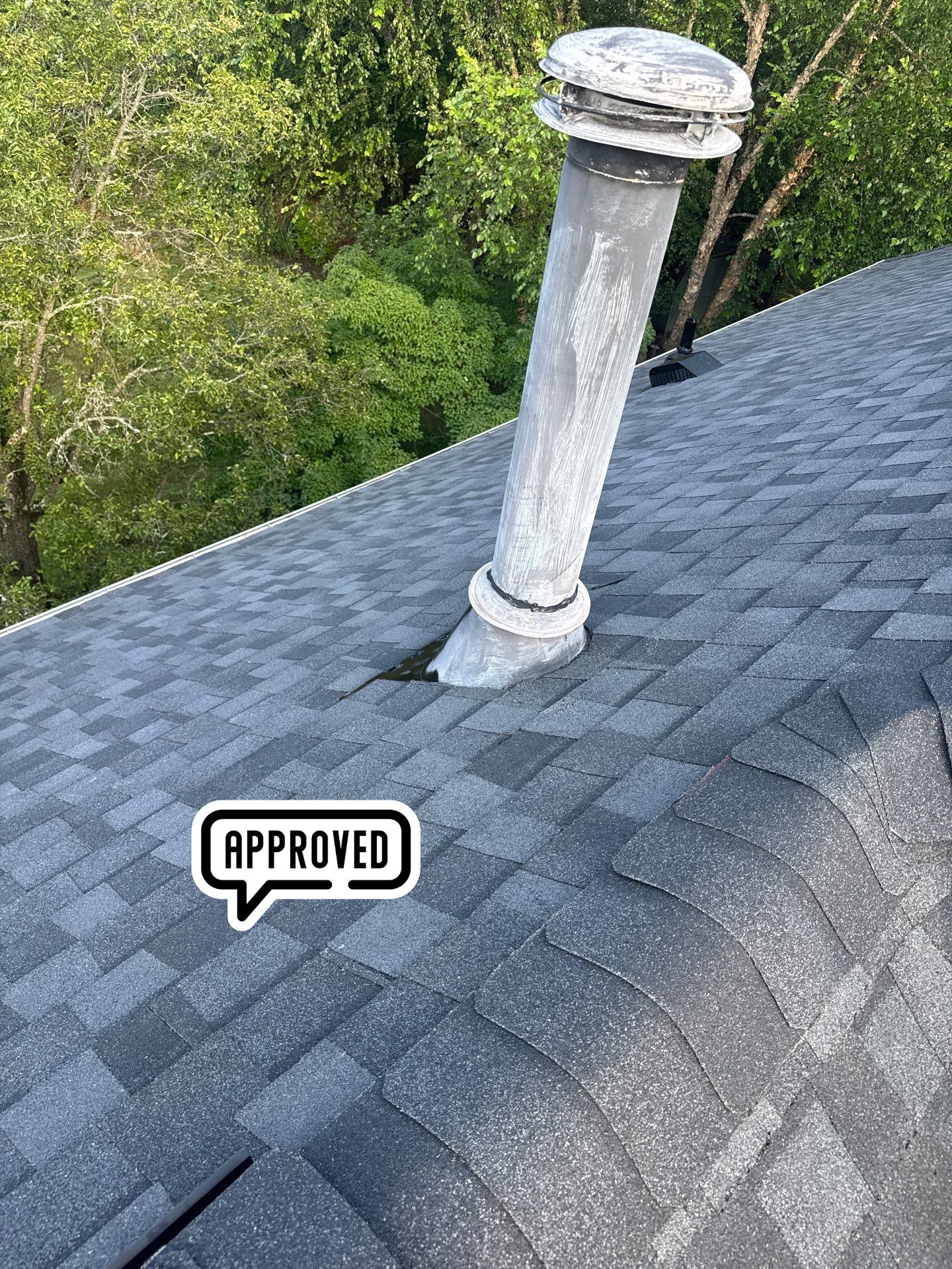 New Shingle Roof & New Gutters and downspouts with covers by Alpha Design Services