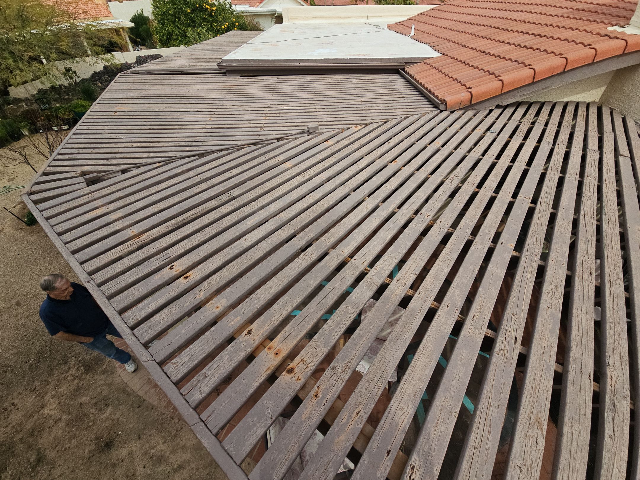 Light Gray Exposed Fastener by Reimagine Roofing