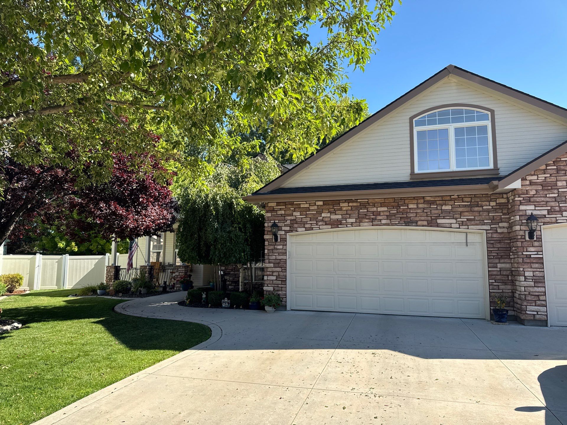 Complete Residential Roof Replacement Featuring Gray Architectural Shingles in Meridian by Olive Roofing