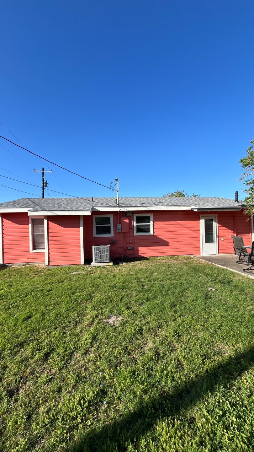 Perfectly Pink in Rockport Texas by Bayfront Roofing and Construction