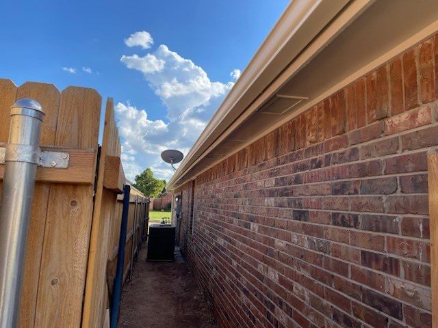 soffit repair in Yukon by McCann's Roofing and Construction