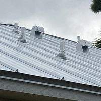 26ga 1" Nail-Strip Mill Finish  by Total Roofing System The Metal Roof Experts