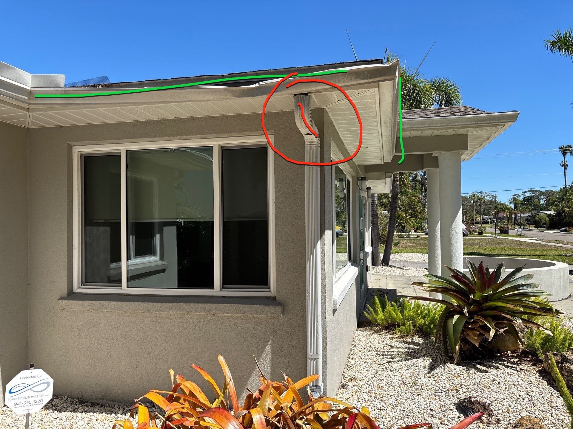 Leaf Guard using Gutter Guards in Sarasota FL by Gutter Professors