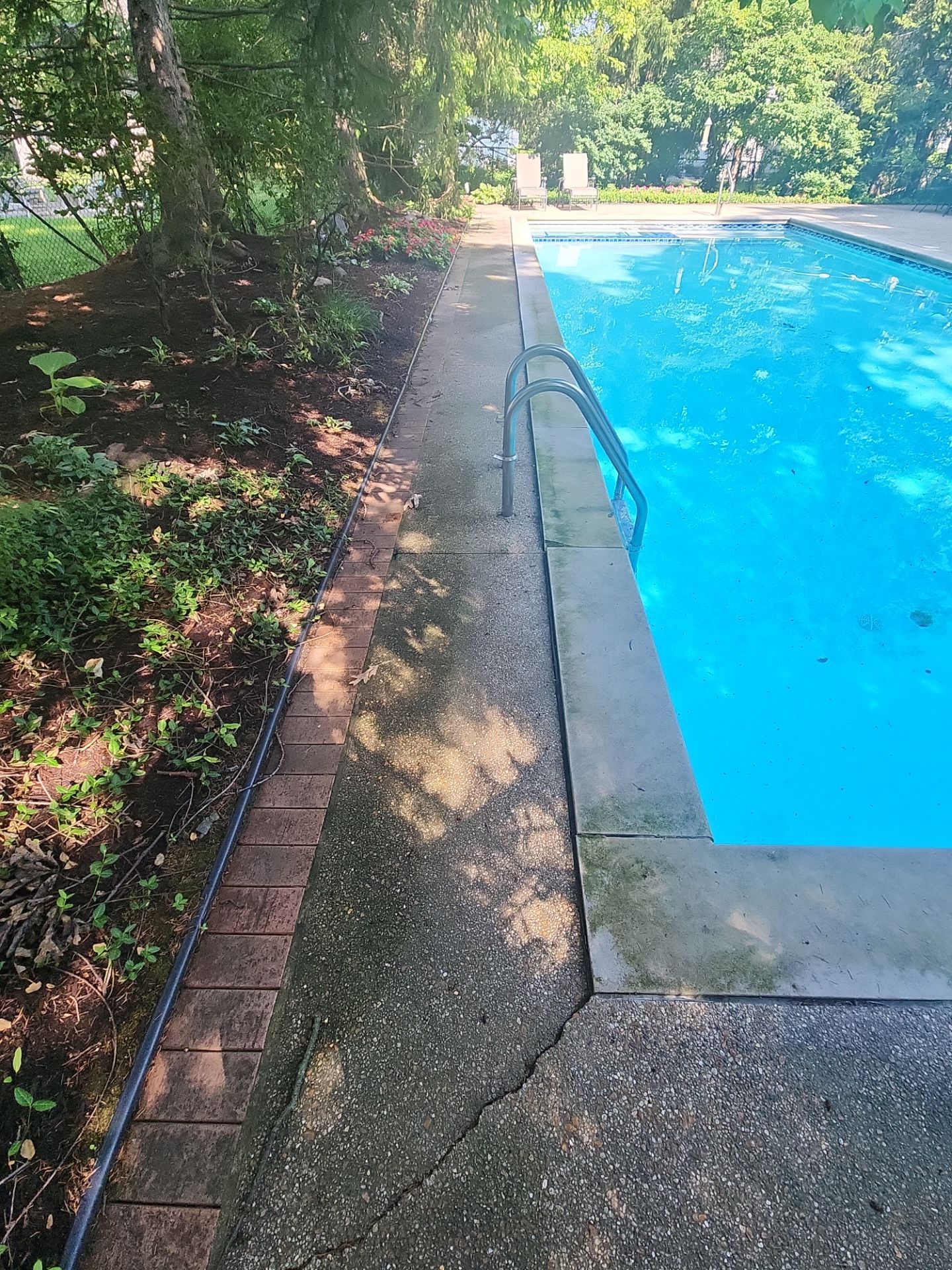 Highland Park brick cleaning by Northern Power Washing LLC.